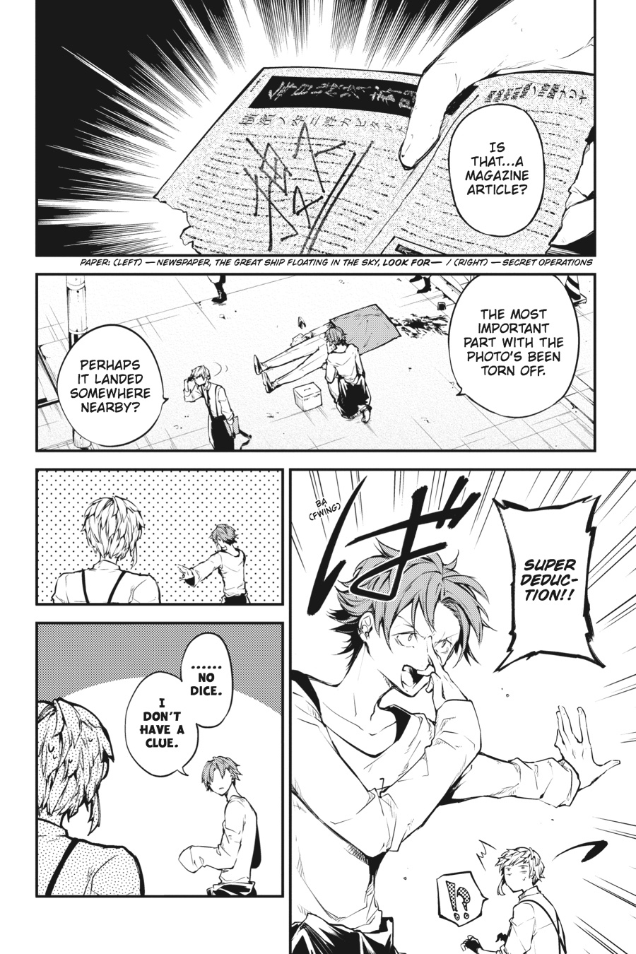 Bungo Stray Dogs Chapter 39 - Page 4