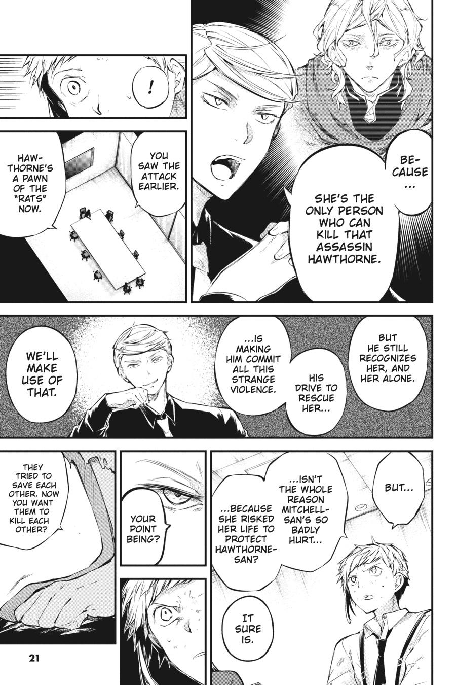 Bungo Stray Dogs Chapter 64 - Page 21