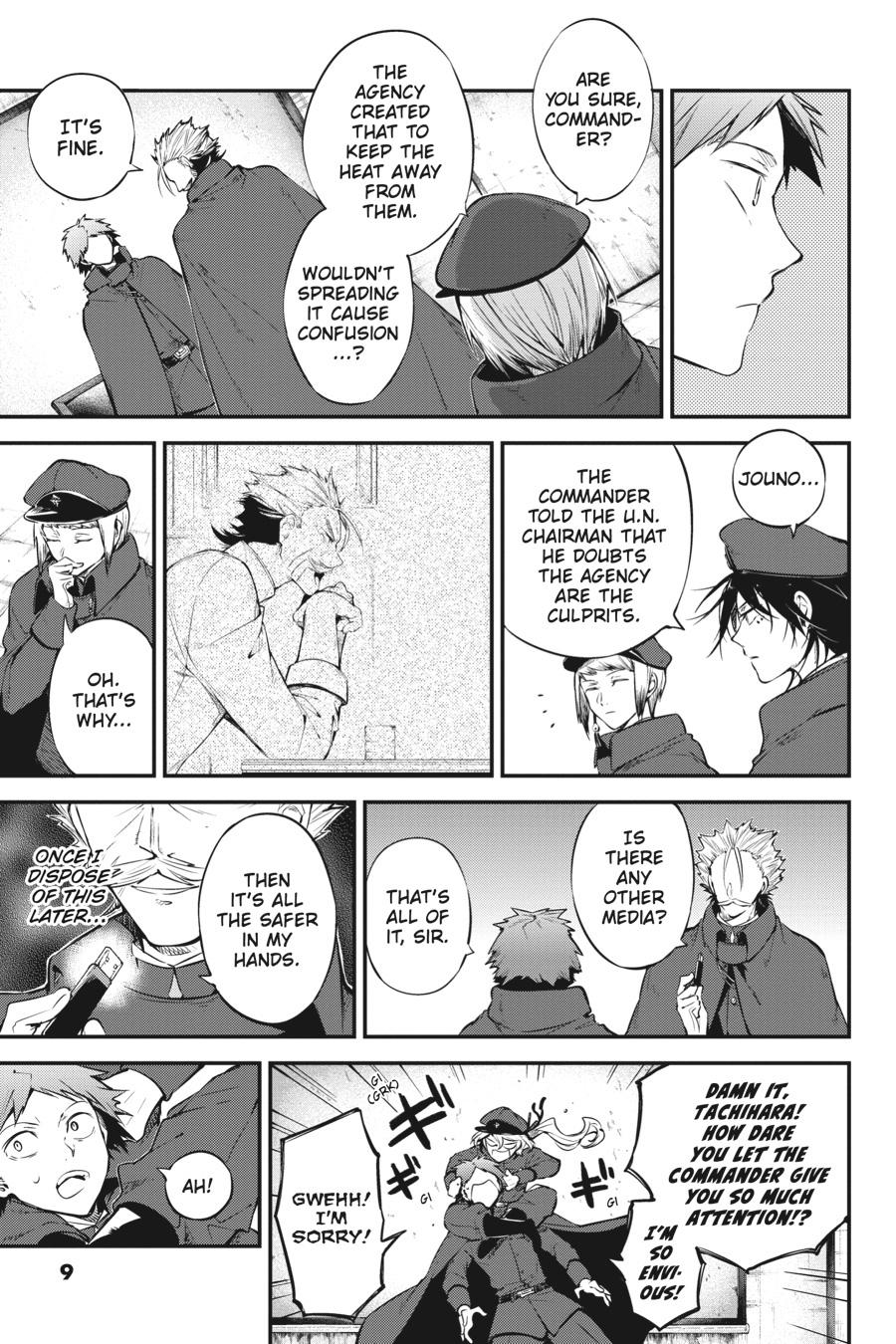 Bungo Stray Dogs Chapter 89 - Page 9