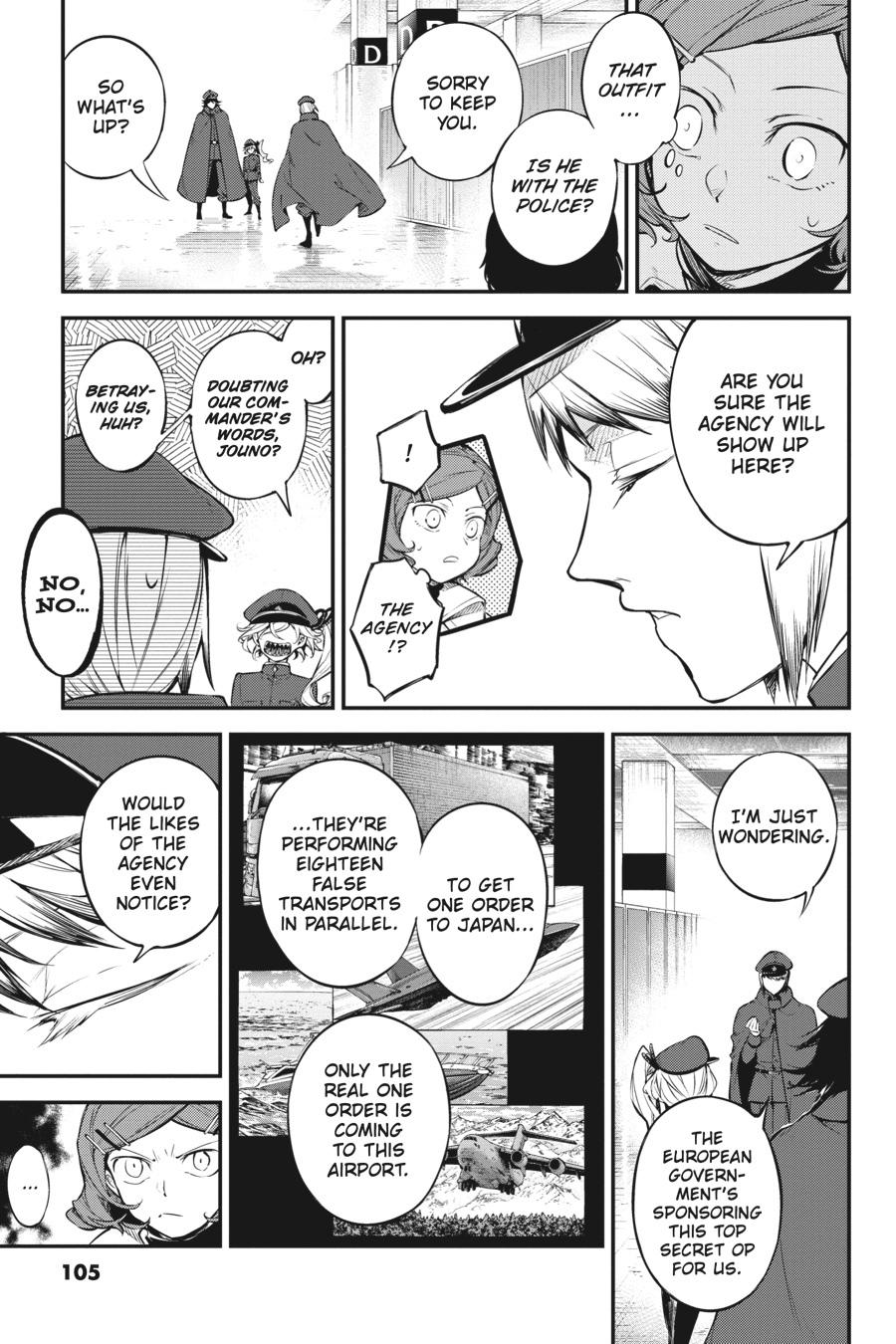 Bungo Stray Dogs Chapter 93 - Page 5