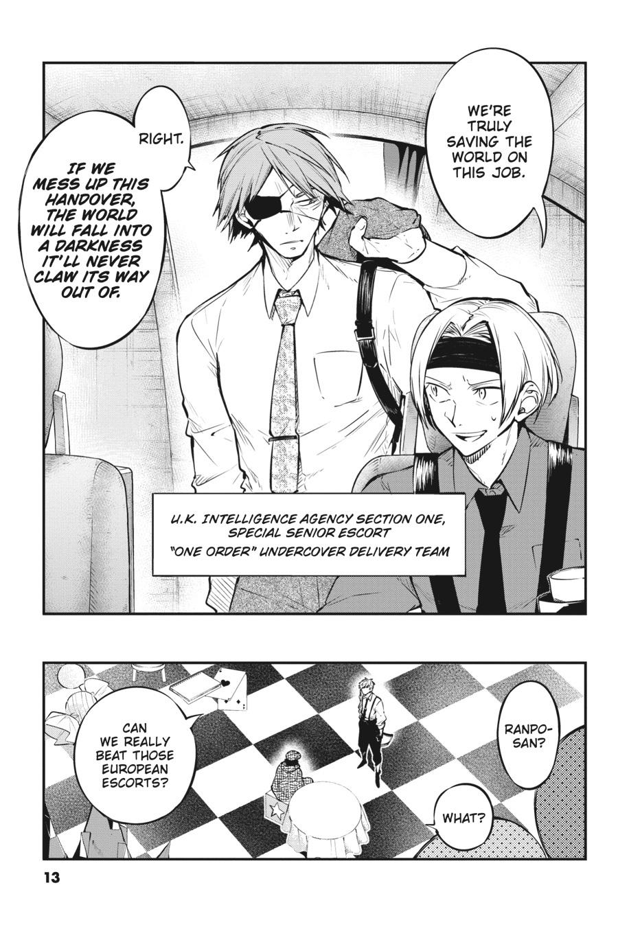 Bungo Stray Dogs Chapter 95 - Page 13