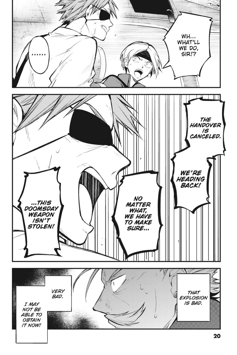 Bungo Stray Dogs Chapter 95 - Page 20