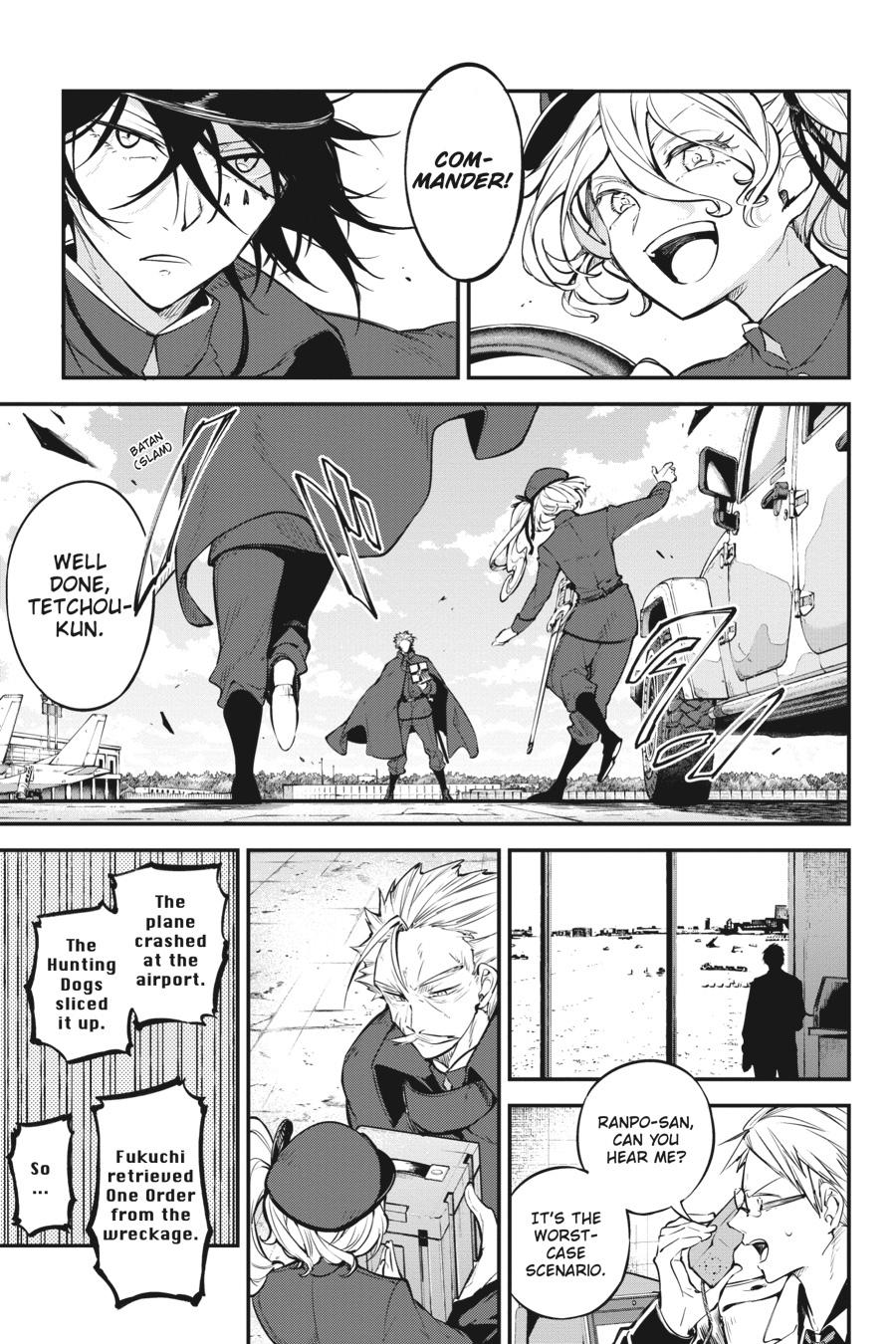 Bungo Stray Dogs Chapter 95 - Page 33