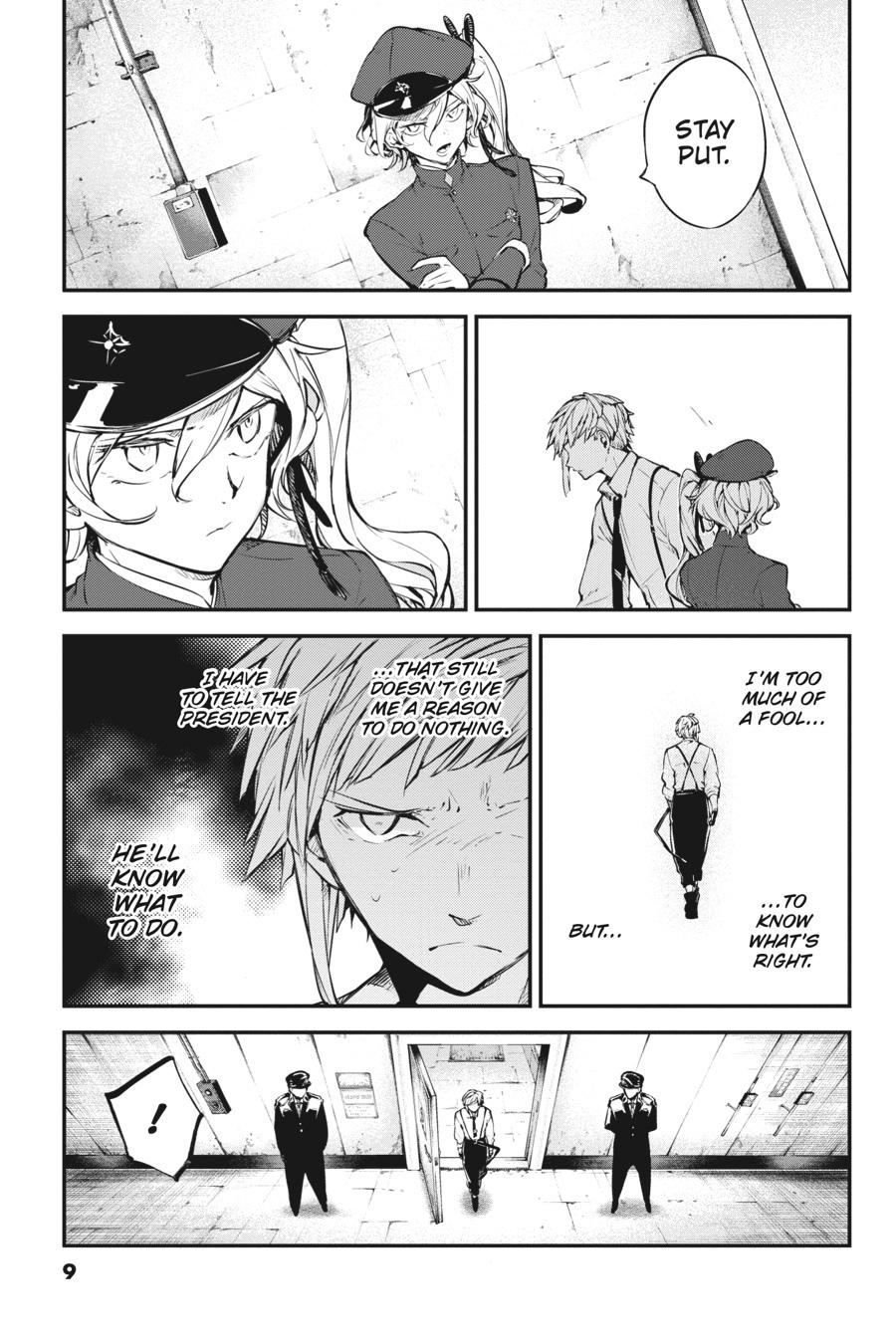 Bungo Stray Dogs Chapter 105 - Page 9