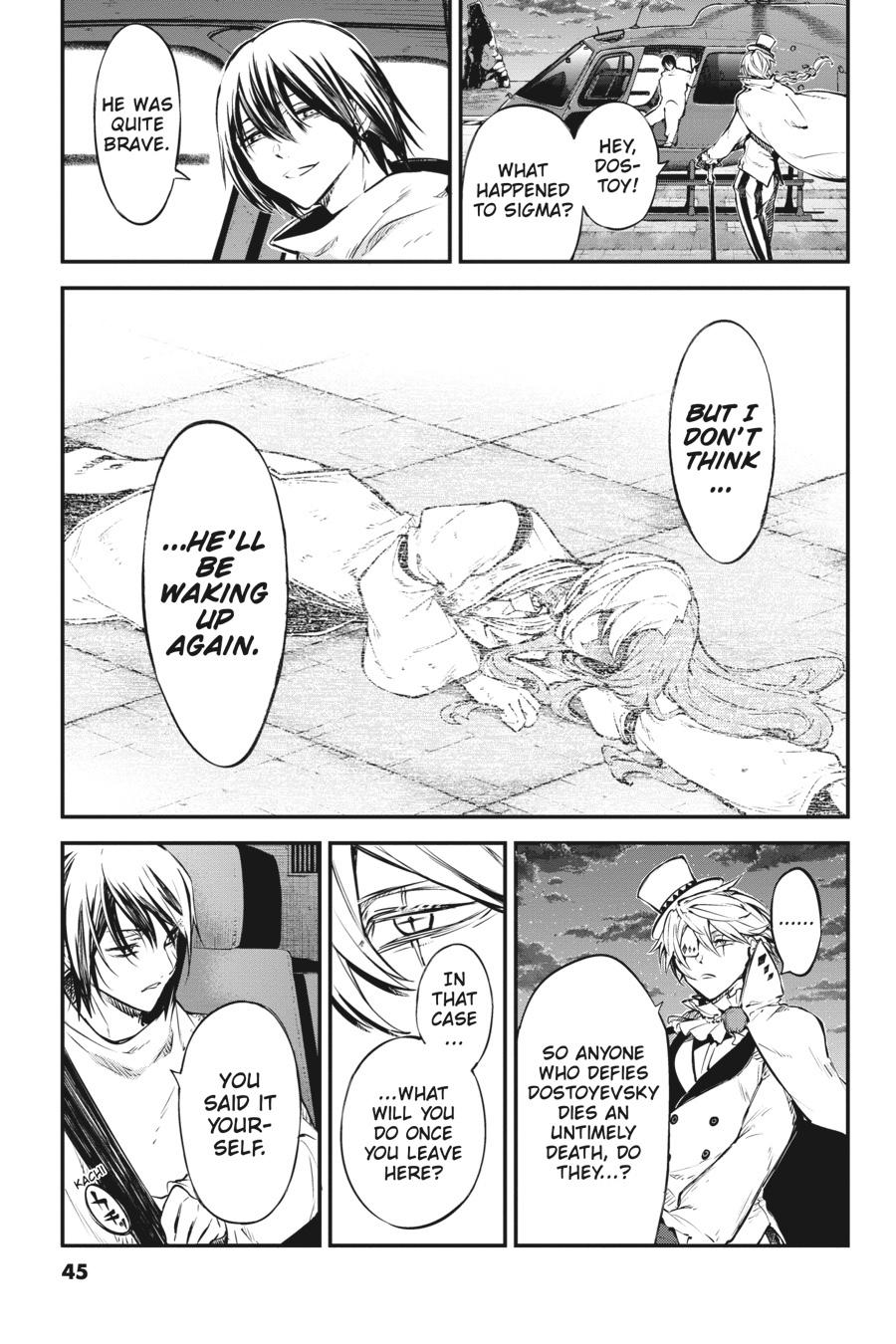 Bungo Stray Dogs Chapter 111 - Page 9