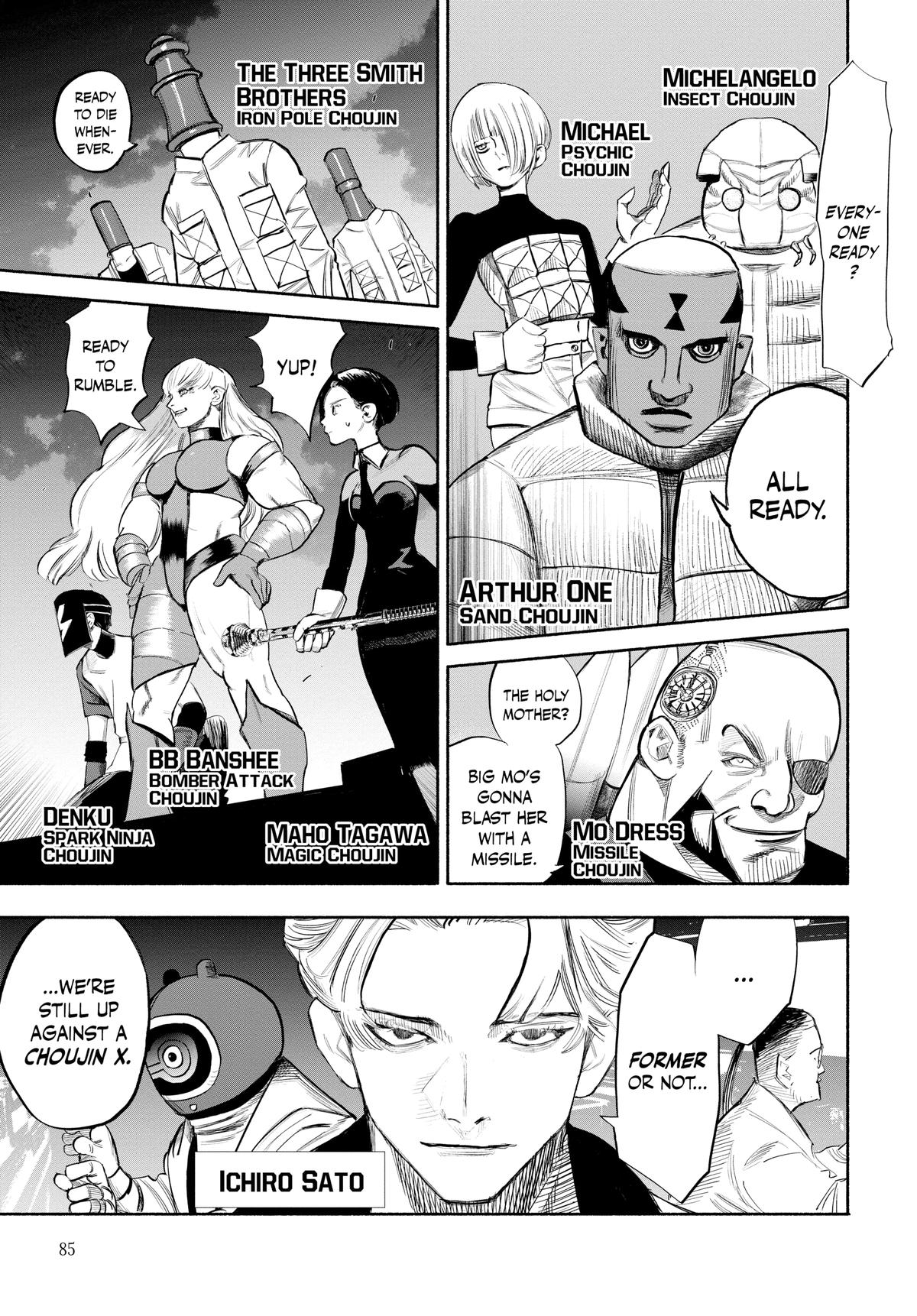 Choujin X Chapter 34 - Page 72