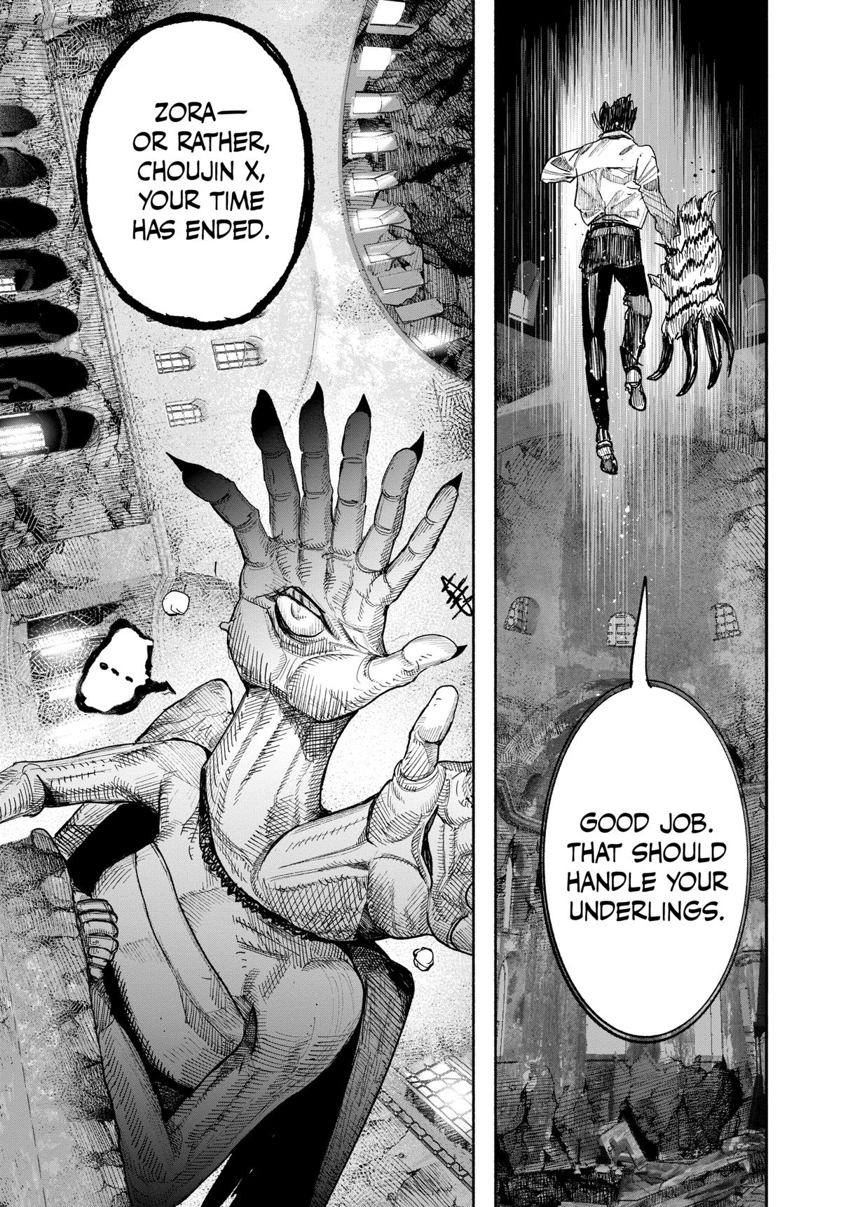 Choujin X Chapter 60 - Page 58