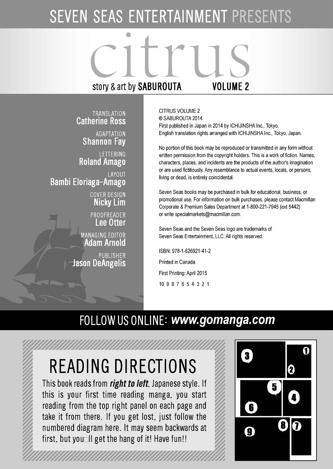 Citrus (SABURO Uta) Chapter 8 - Page 46
