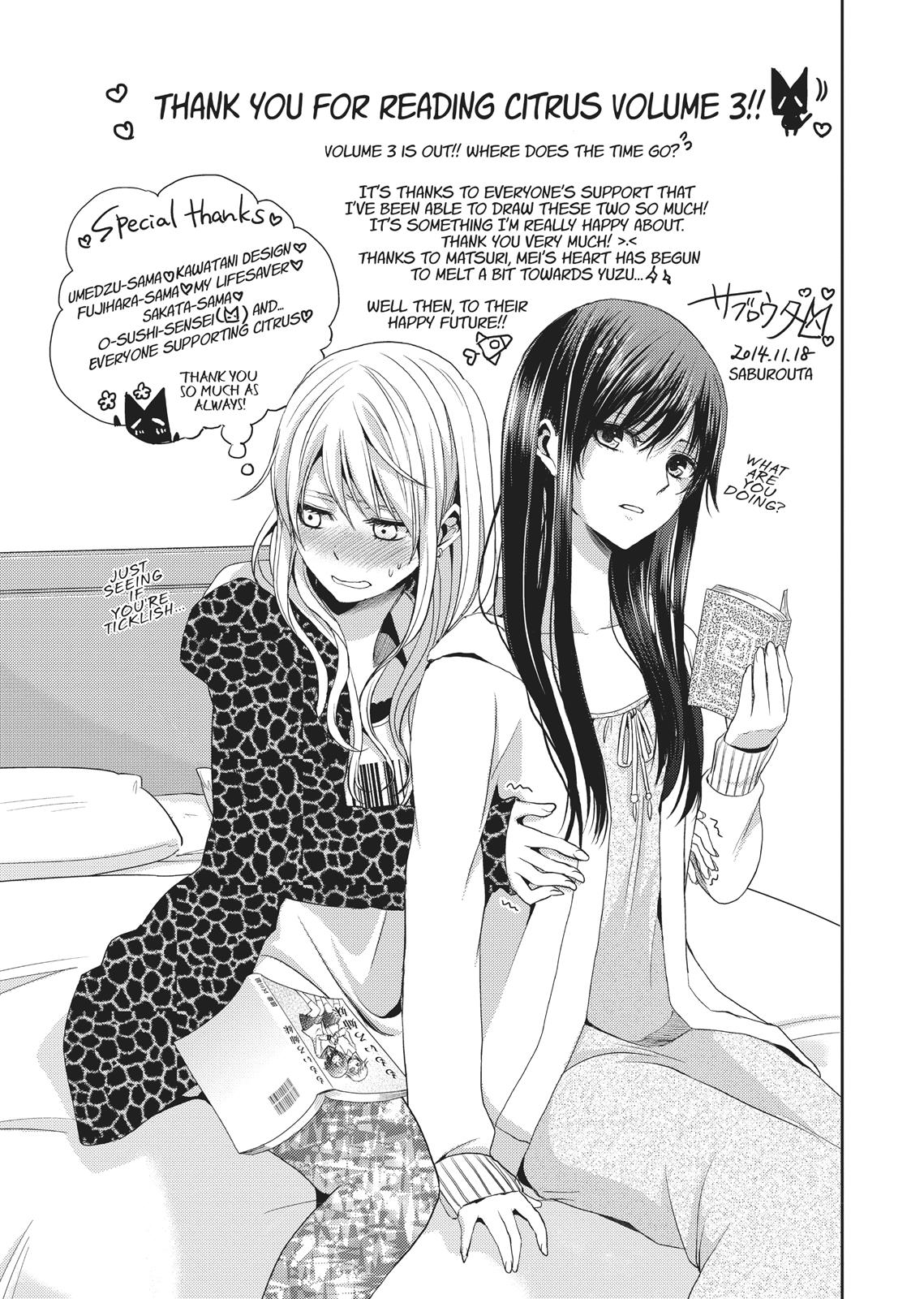 Citrus (SABURO Uta) Chapter 12 - Page 47