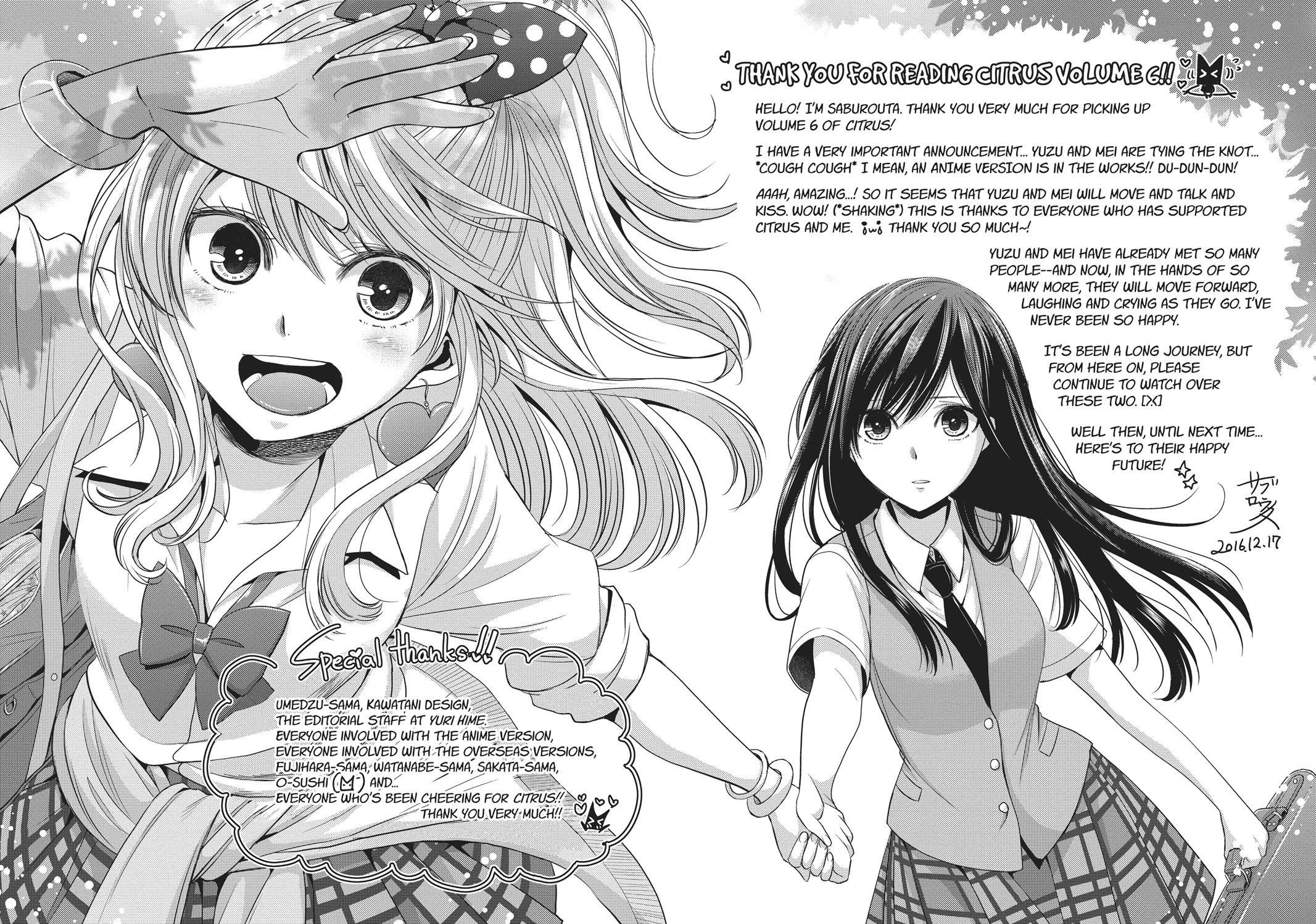 Citrus (SABURO Uta) Chapter 24 - Page 52