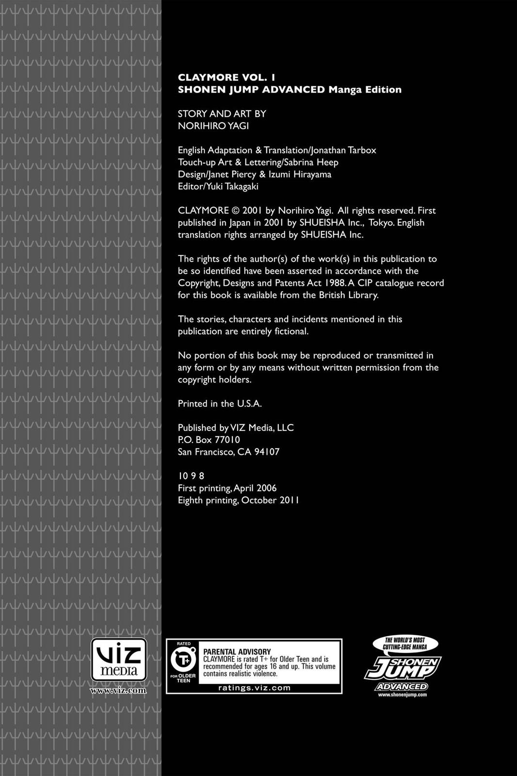 Claymore Chapter 1 - Page 3