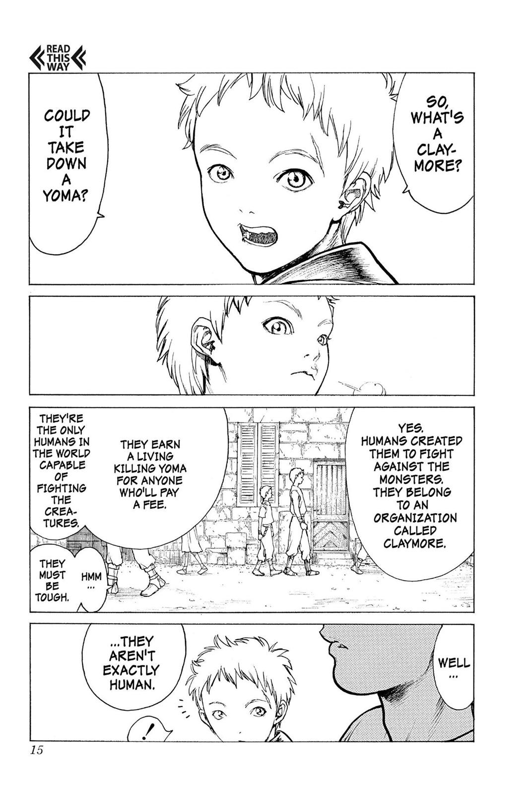 Claymore Chapter 1 - Page 15