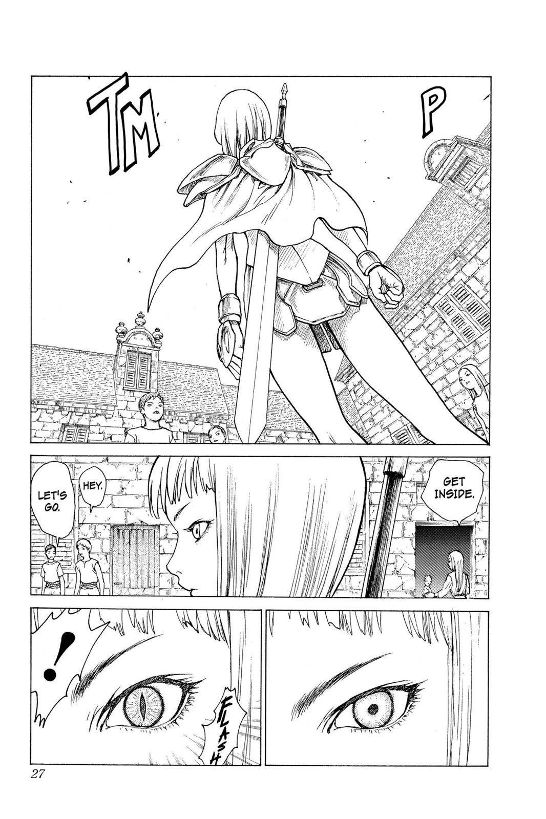 Claymore Chapter 1 - Page 27