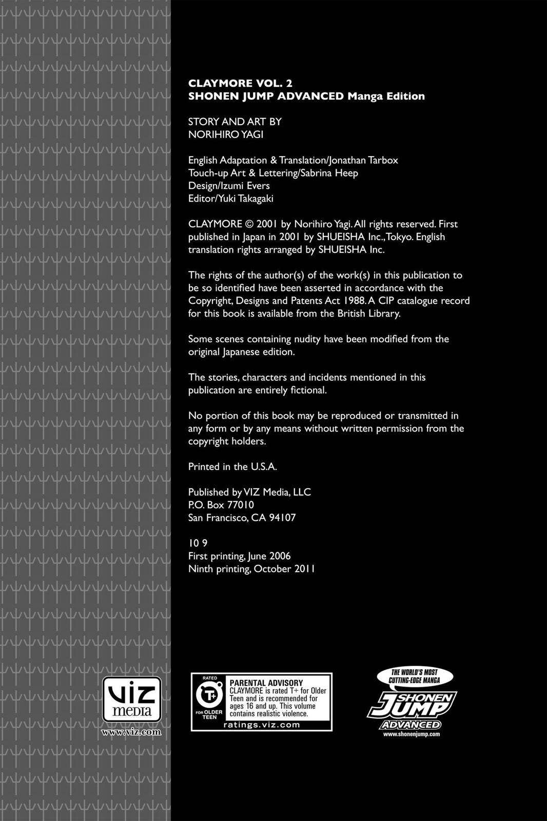 Claymore Chapter 5 - Page 3