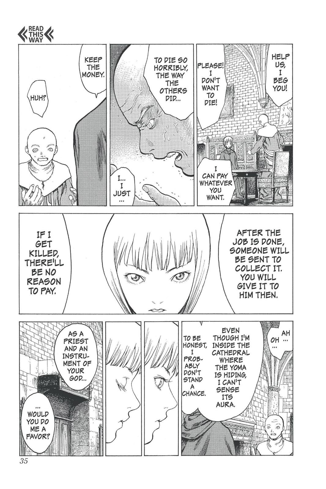 Claymore Chapter 5 - Page 34