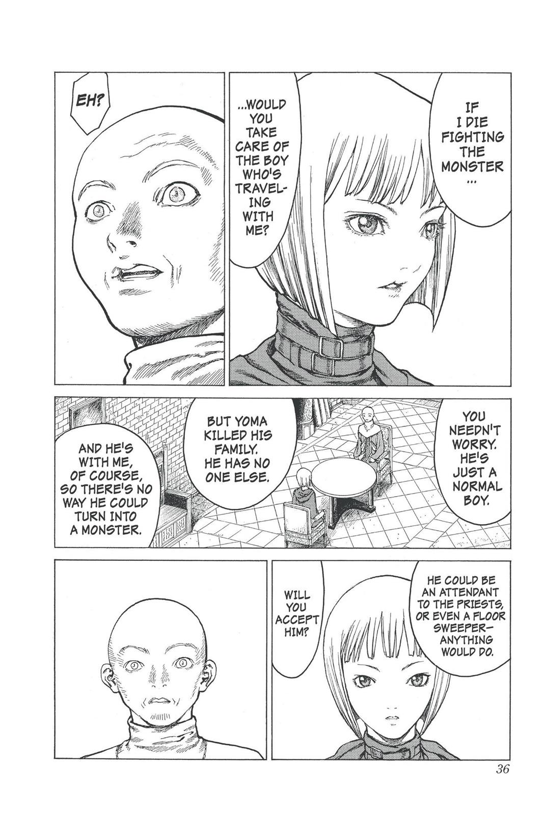 Claymore Chapter 5 - Page 35