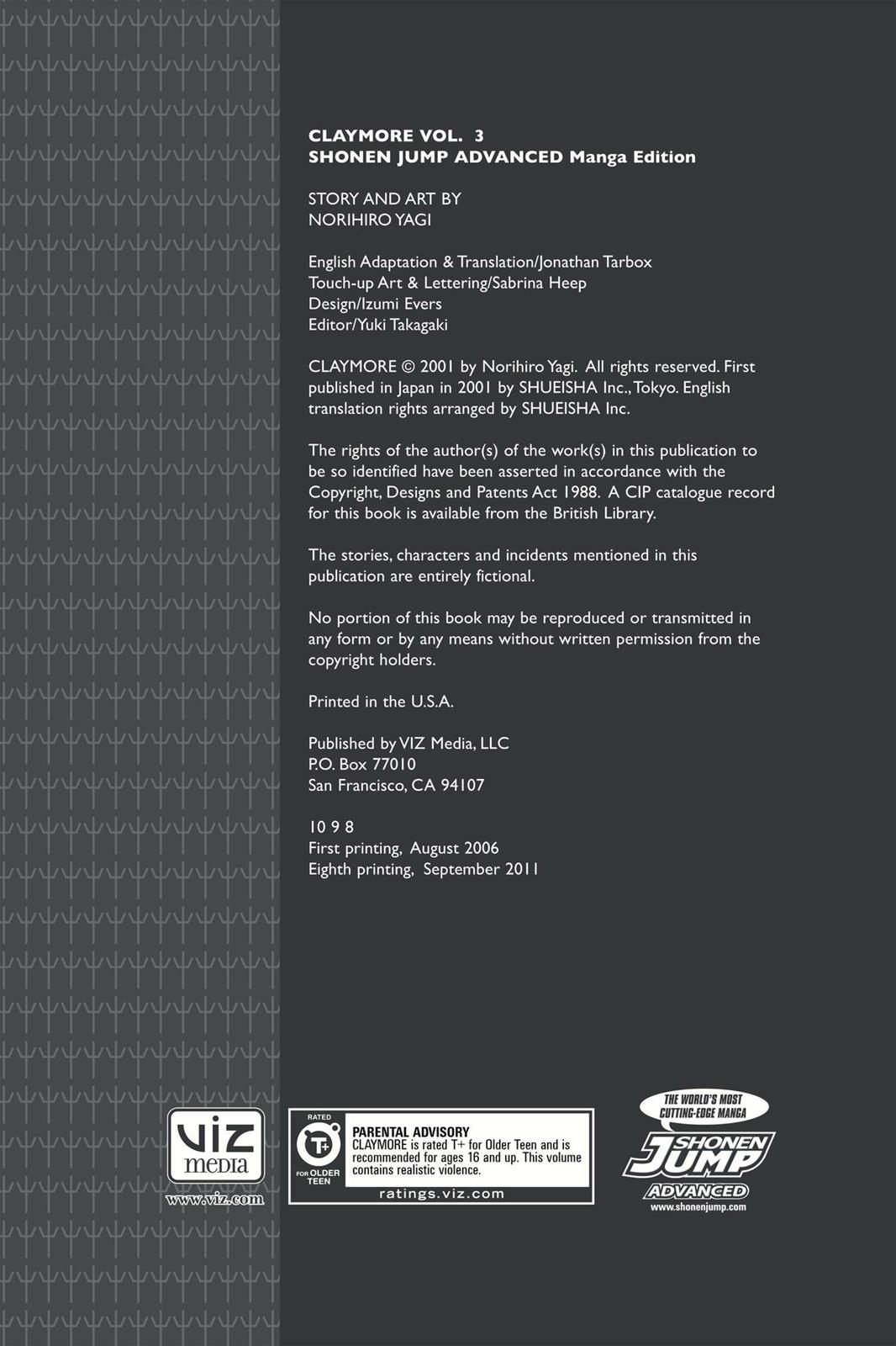 Claymore Chapter 10 - Page 3