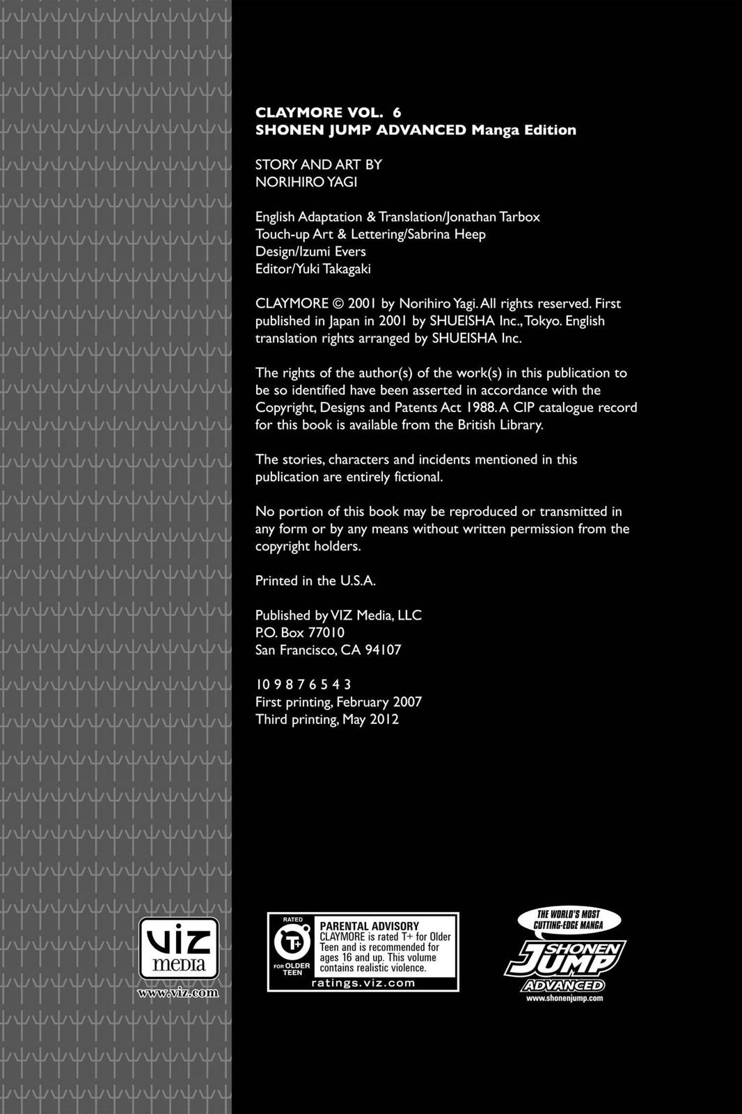 Claymore Chapter 28 - Page 3