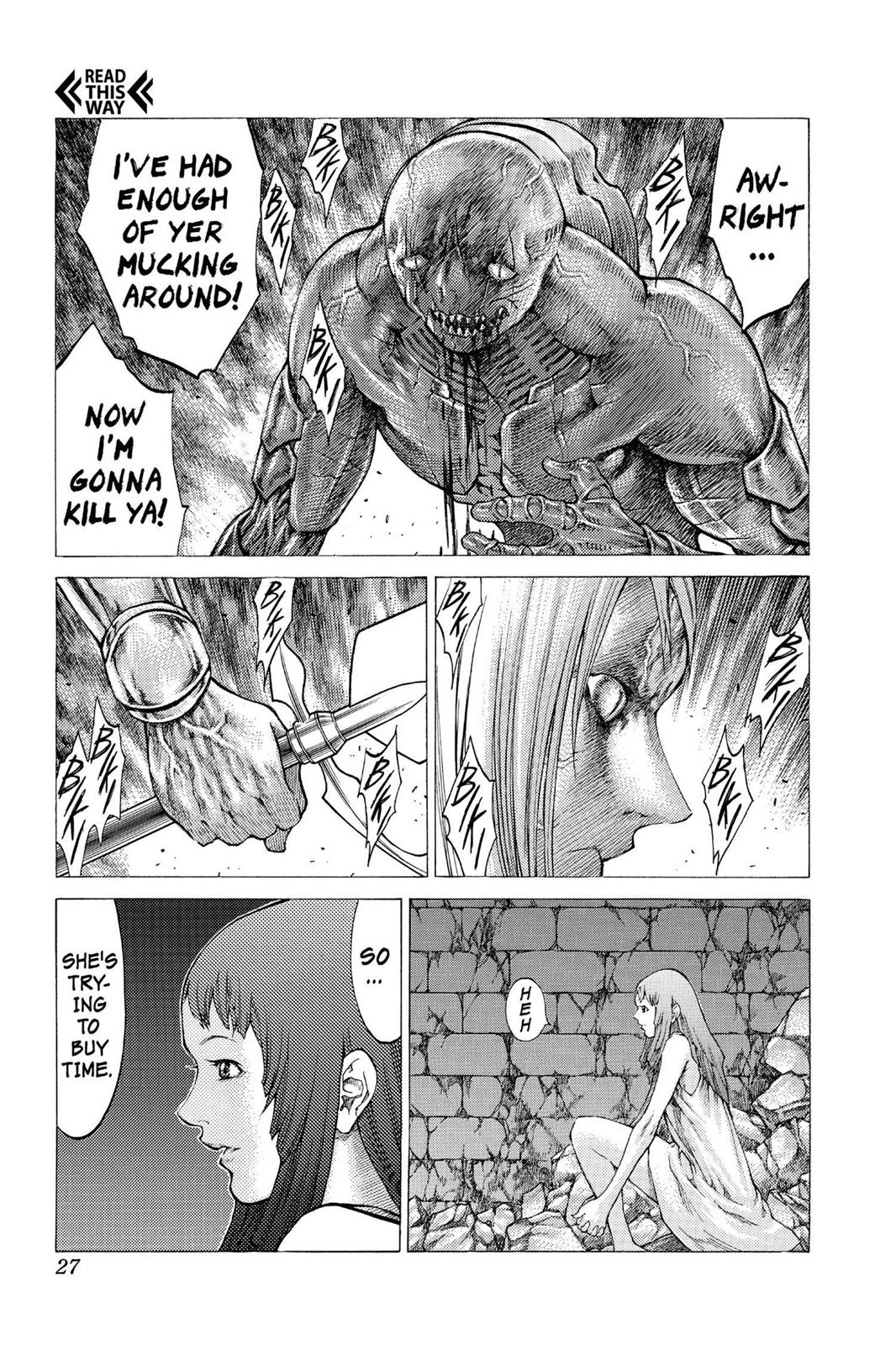 Claymore Chapter 46 - Page 27