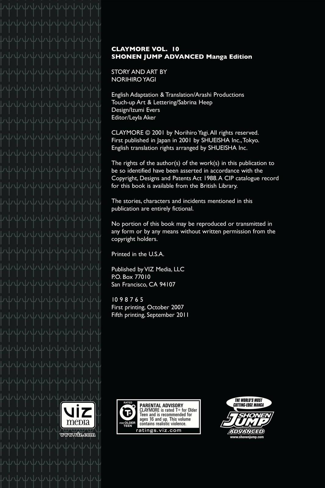 Claymore Chapter 52 - Page 3