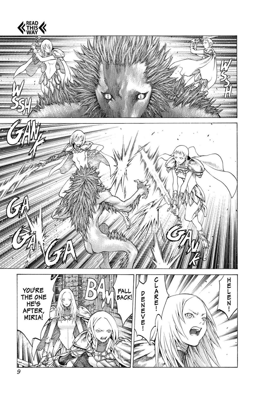 Claymore Chapter 58 - Page 9