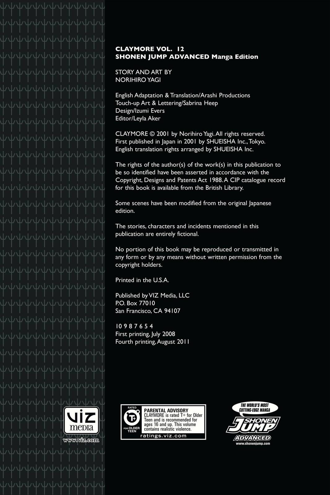 Claymore Chapter 64 - Page 3