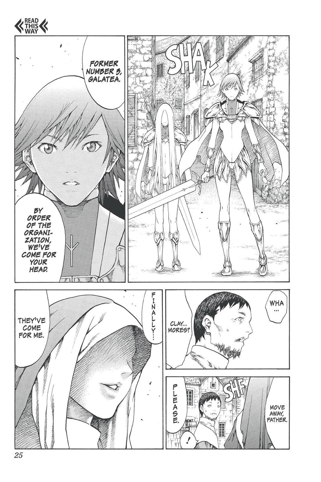Claymore Chapter 74 - Page 25