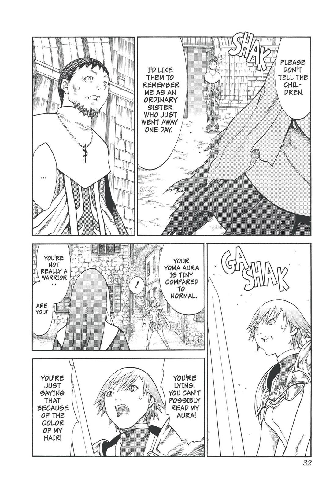 Claymore Chapter 74 - Page 32