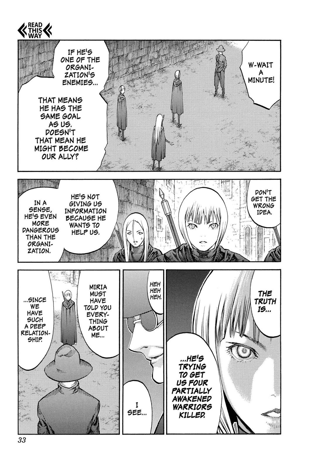 Claymore Chapter 84 - Page 32