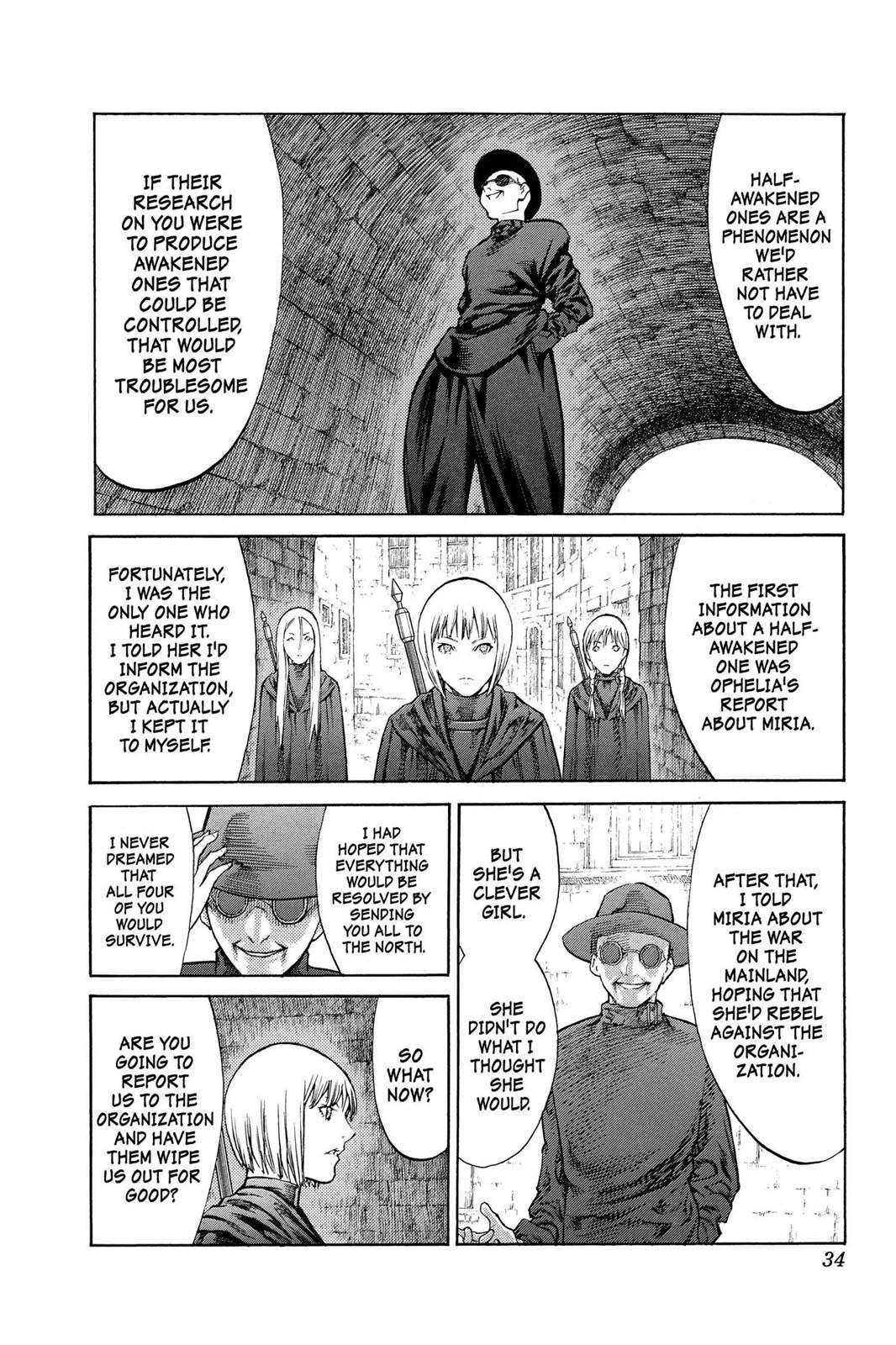 Claymore Chapter 84 - Page 33