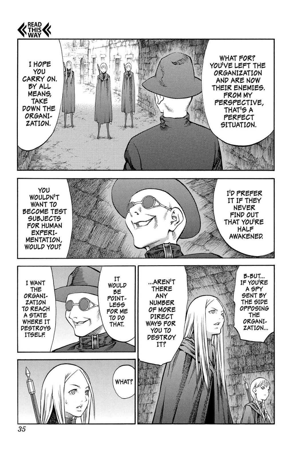 Claymore Chapter 84 - Page 34