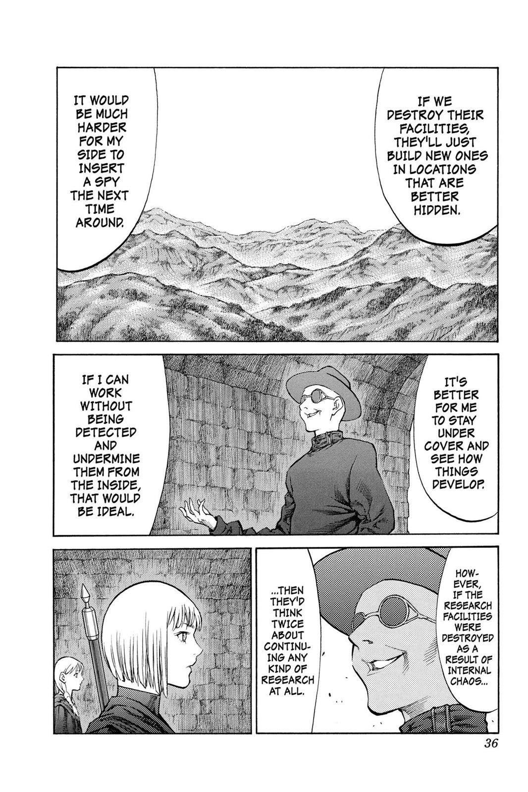 Claymore Chapter 84 - Page 35