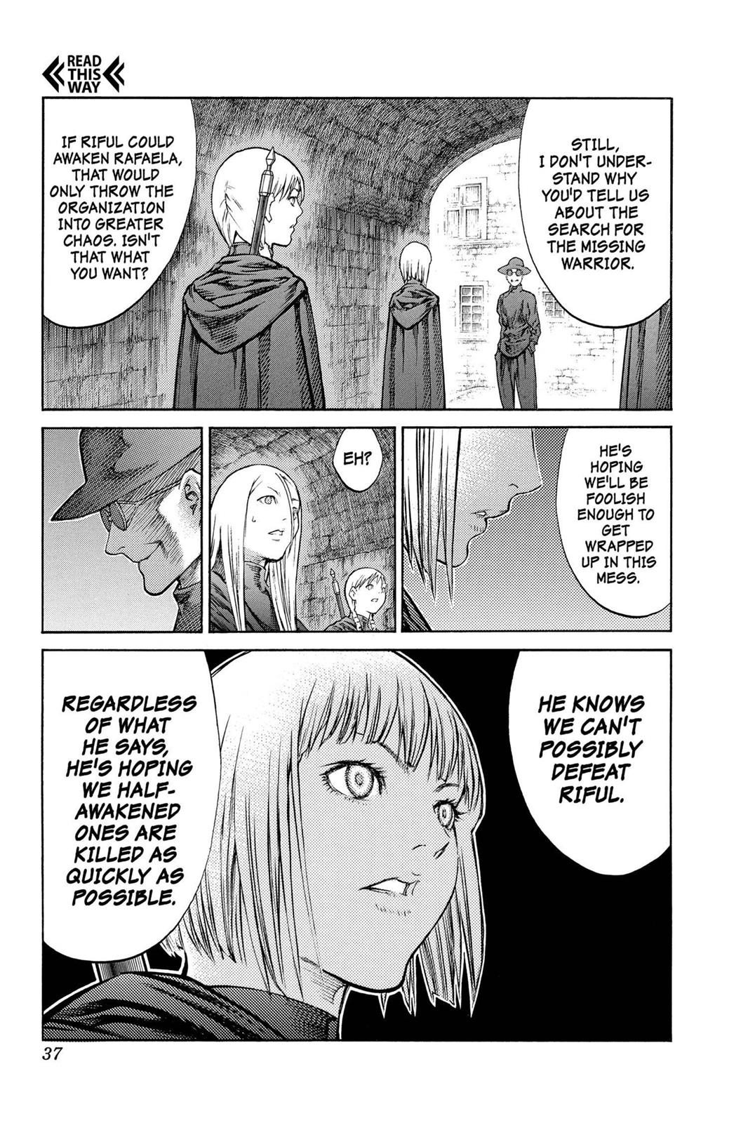 Claymore Chapter 84 - Page 36