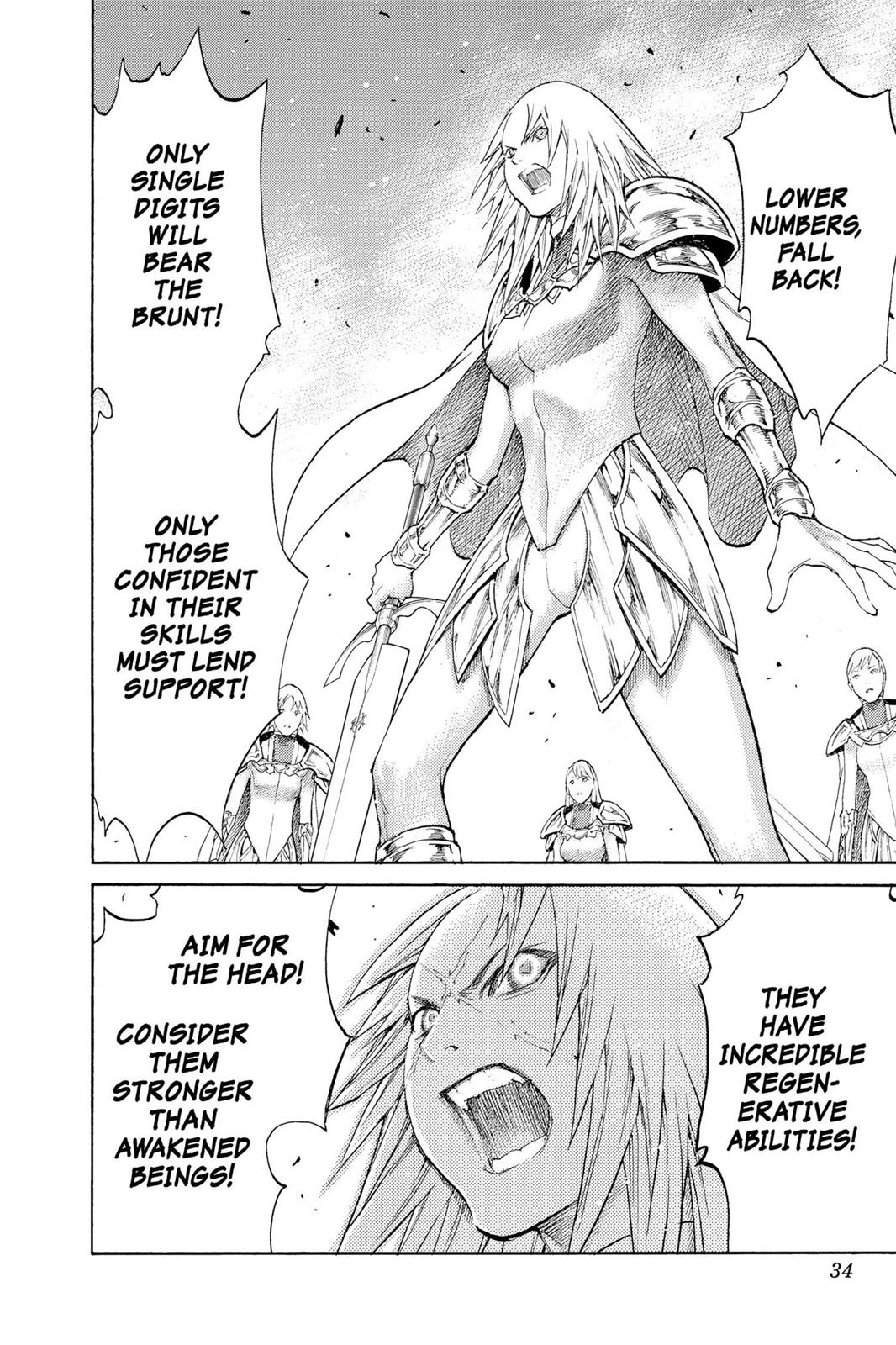 Claymore Chapter 114 - Page 30
