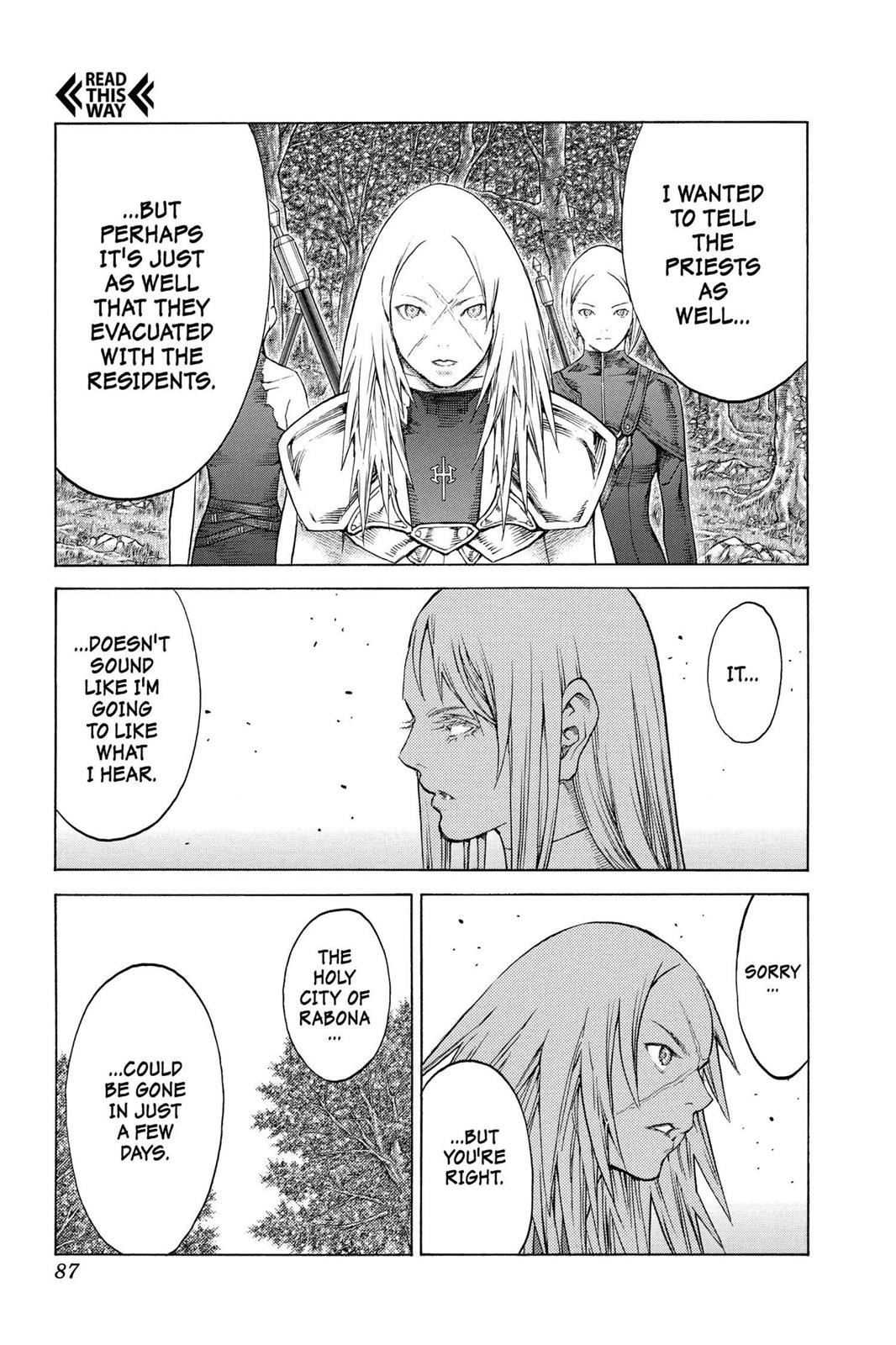 Claymore Chapter 128 - Page 21