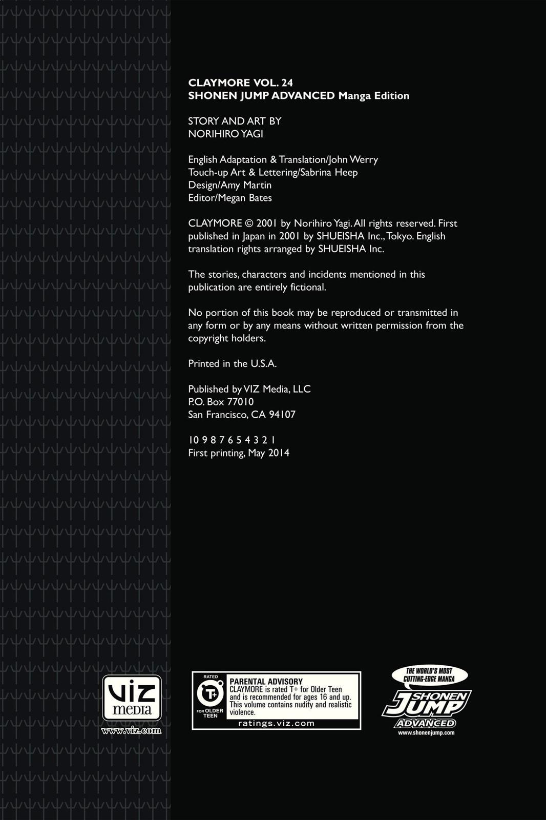 Claymore Chapter 132 - Page 3