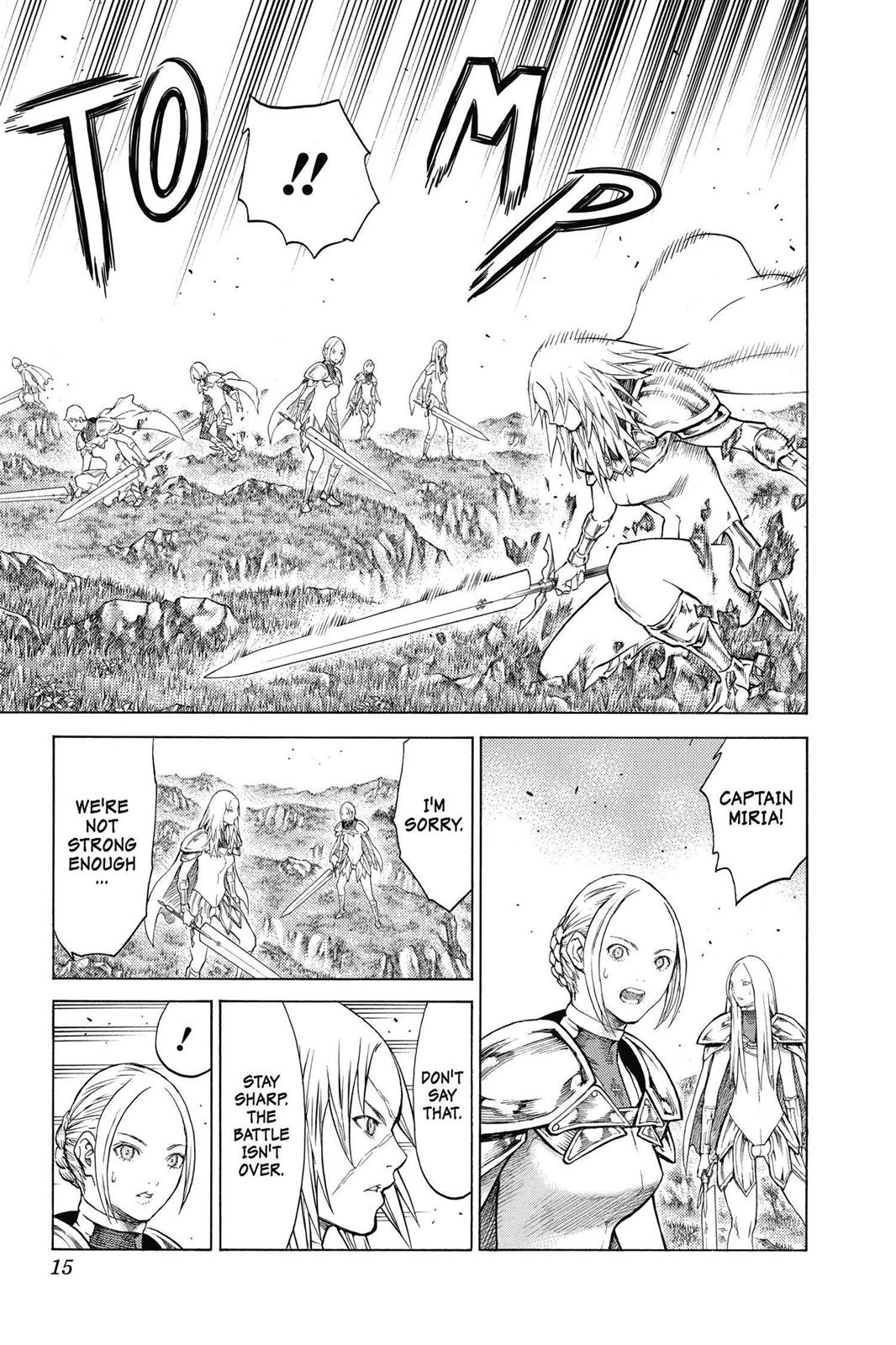 Claymore Chapter 144 - Page 14