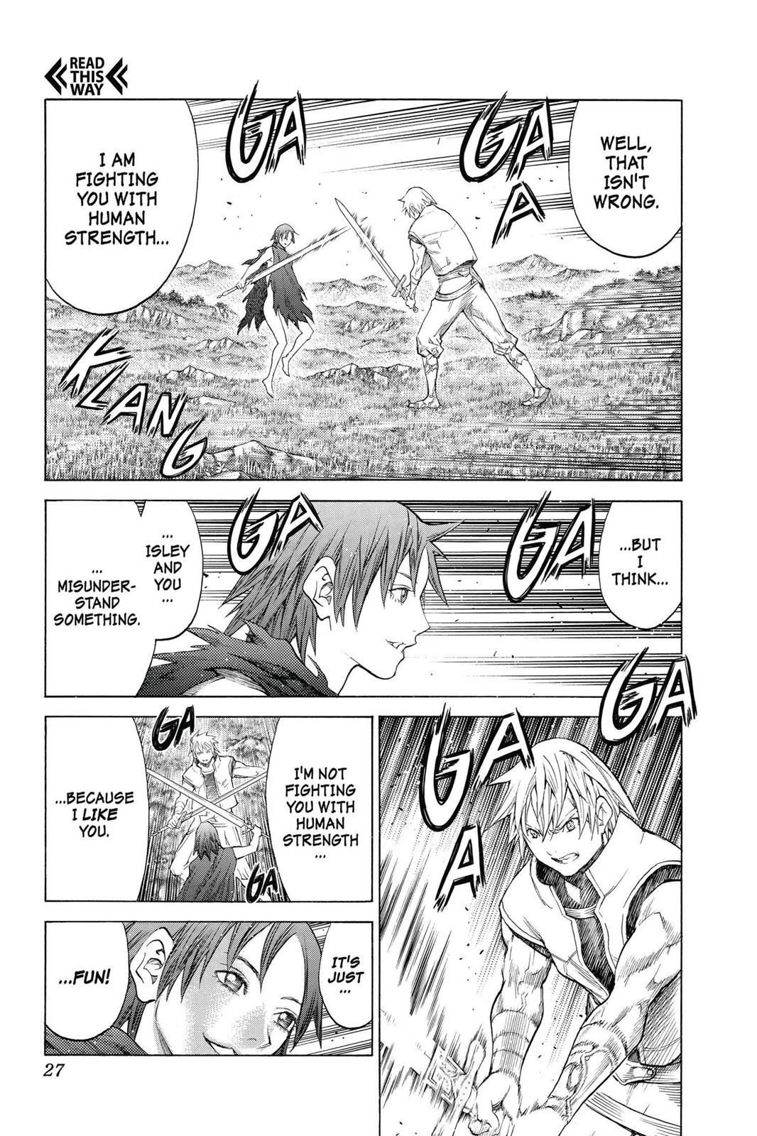 Claymore Chapter 144 - Page 25