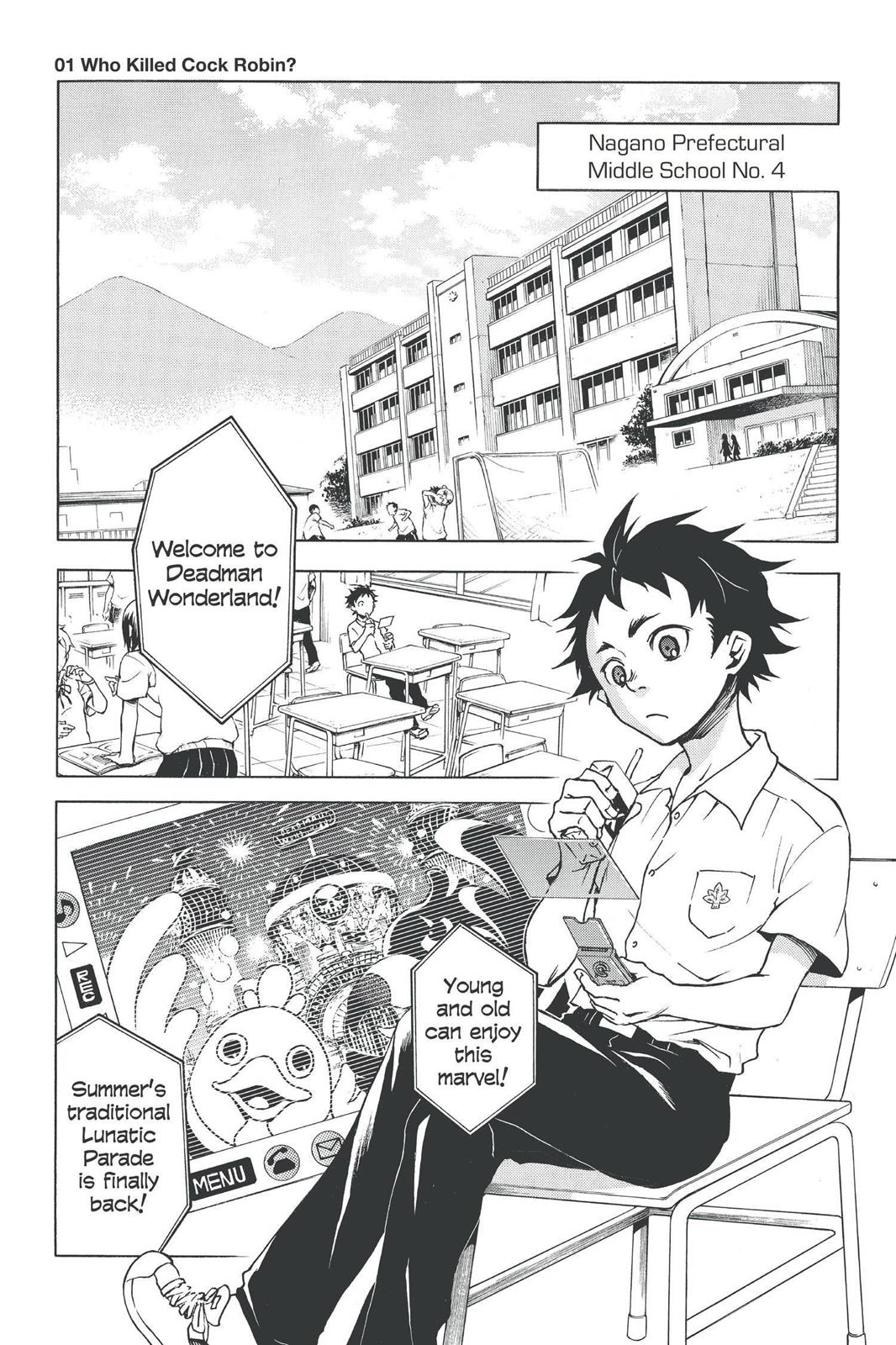 Deadman Wonderland Chapter 1 - Page 9