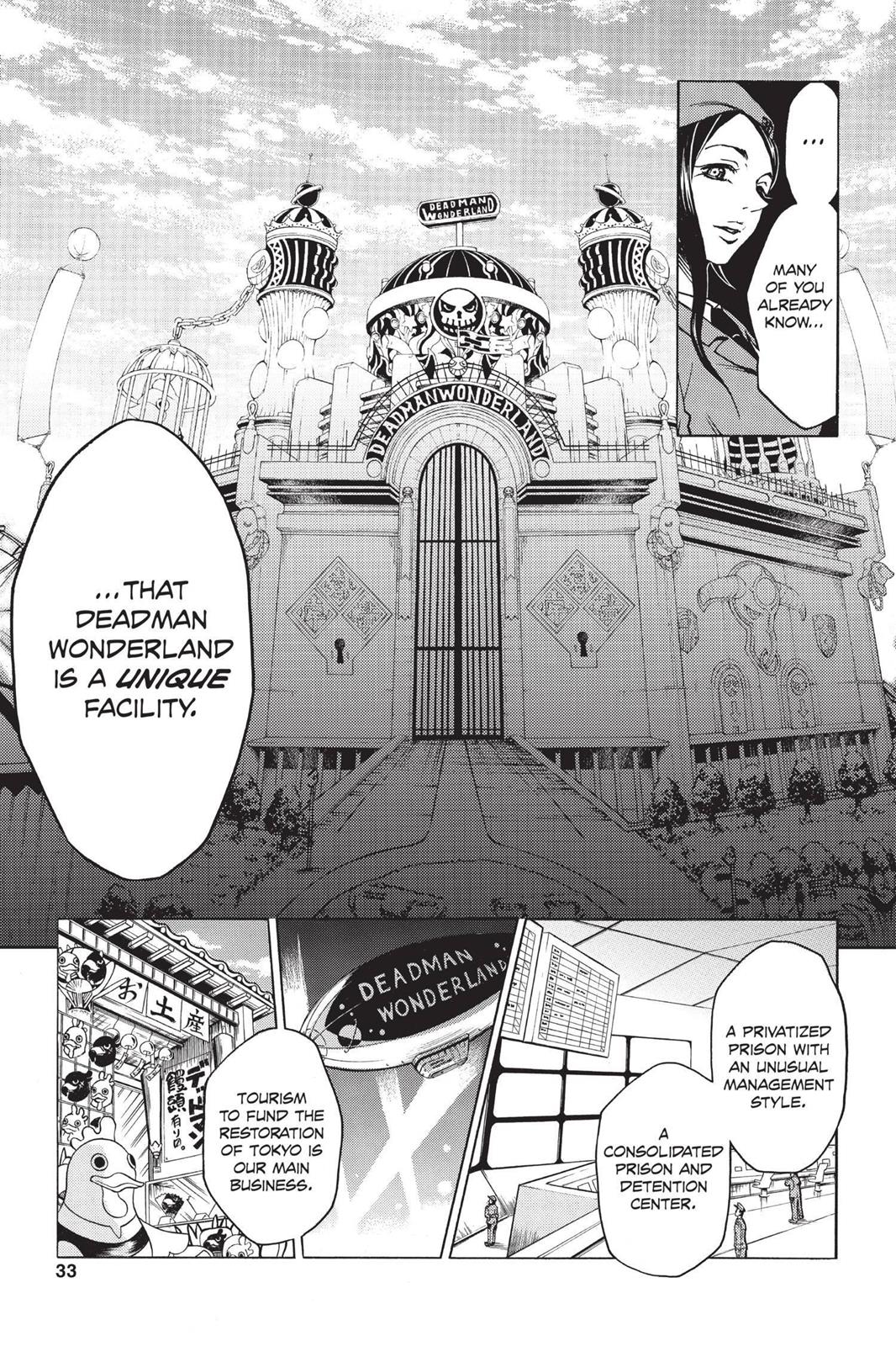 Deadman Wonderland Chapter 1 - Page 32