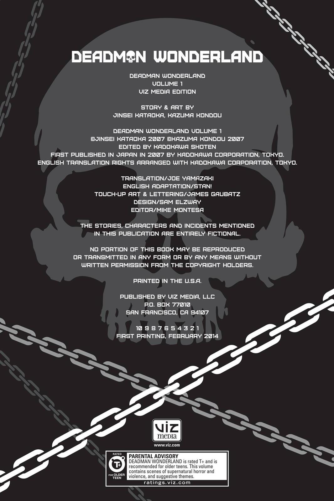 Deadman Wonderland Chapter 4 - Page 44