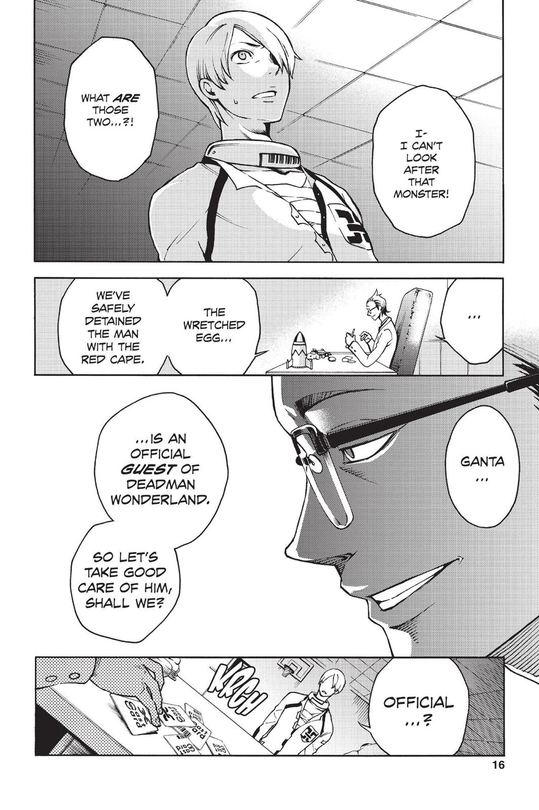 Deadman Wonderland Chapter 5 - Page 16