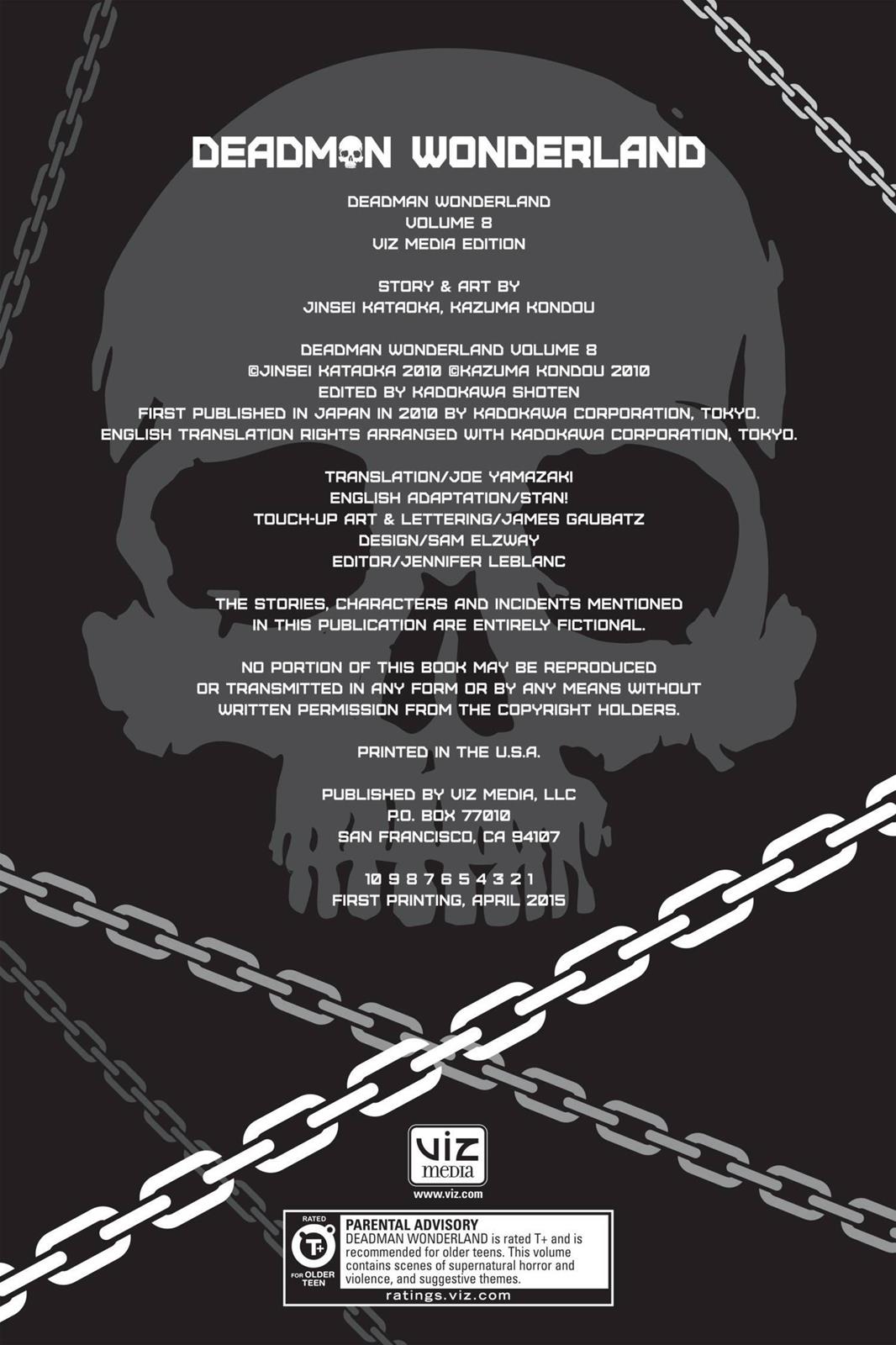 Deadman Wonderland Chapter 36 - Page 54