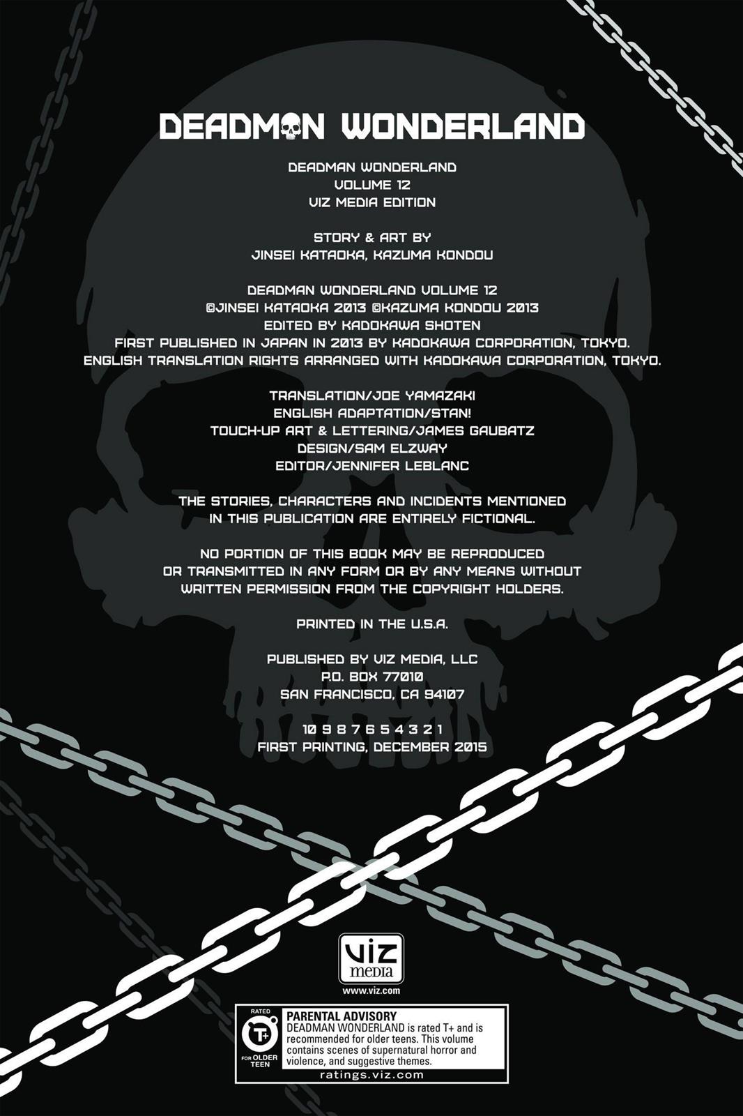 Deadman Wonderland Chapter 52.5 - Page 37