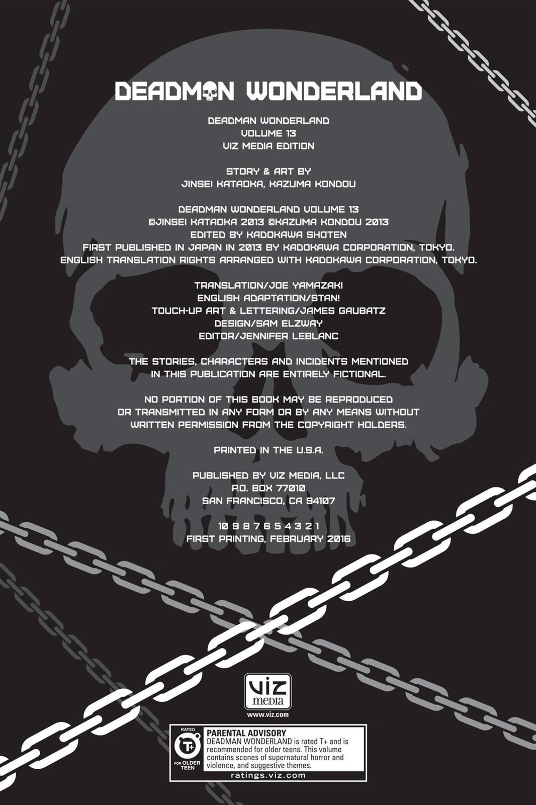 Deadman Wonderland Chapter 57 - Page 34