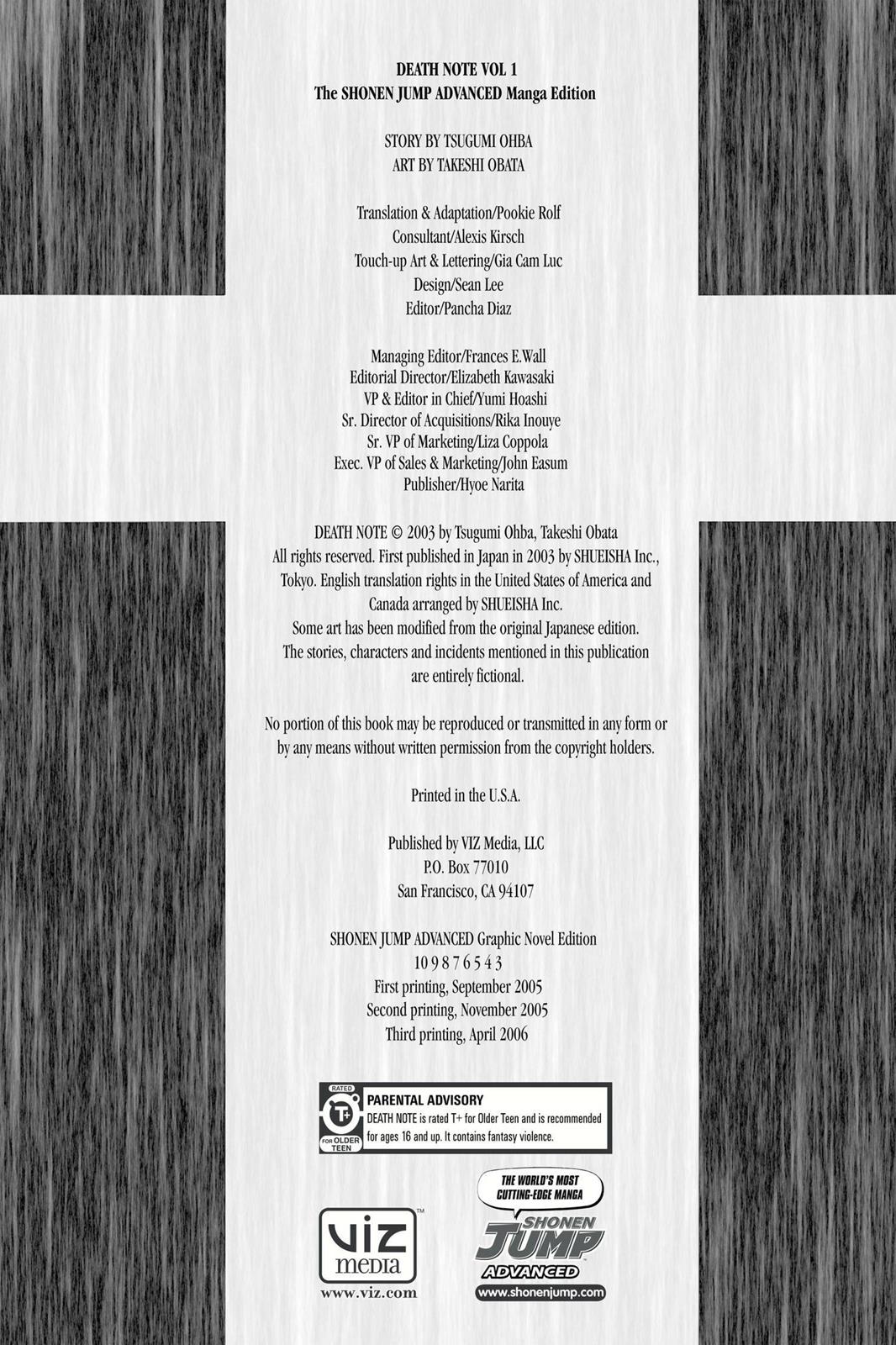 Death Note Chapter 1 - Page 3