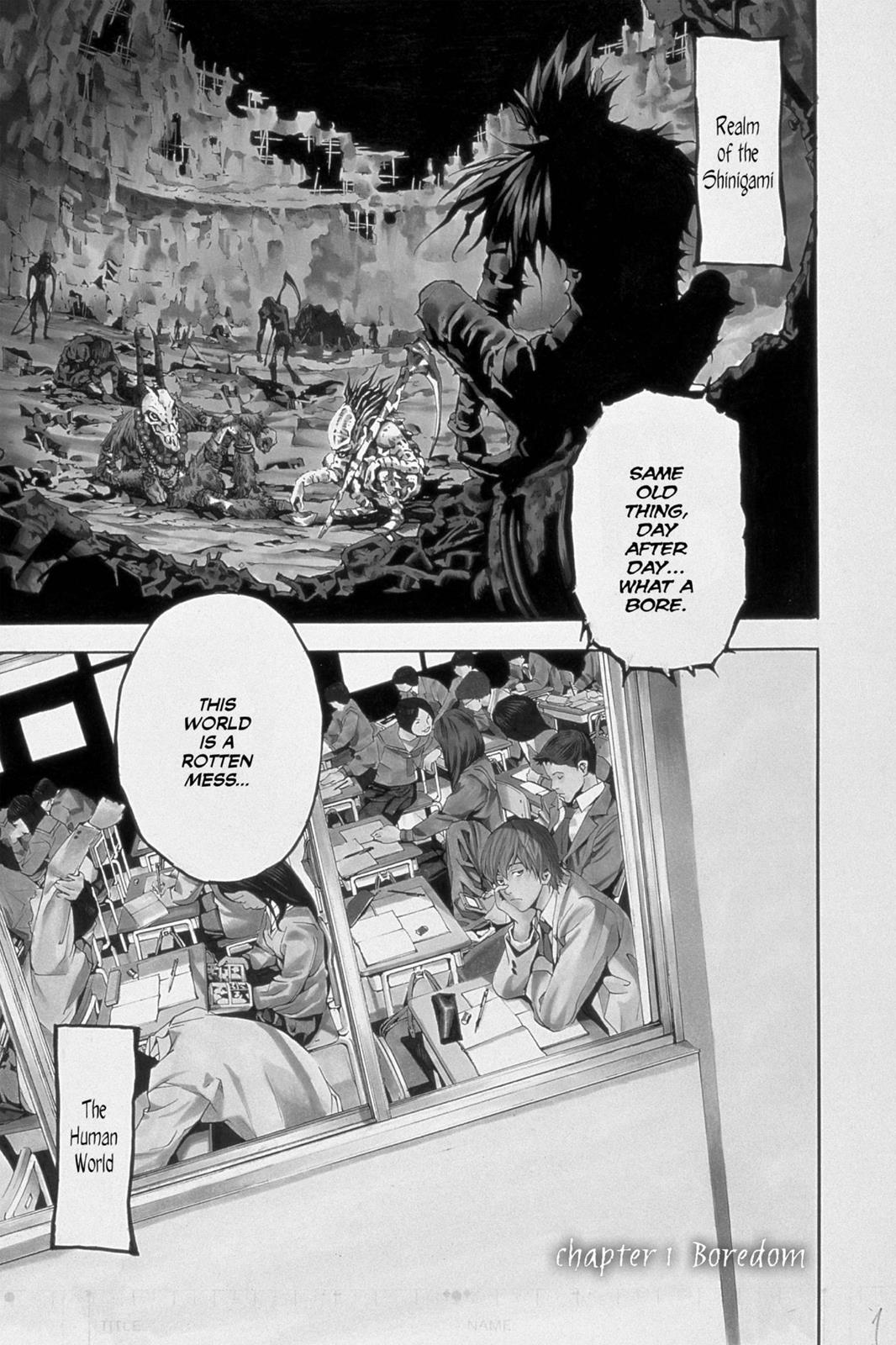 Death Note Chapter 1 - Page 6