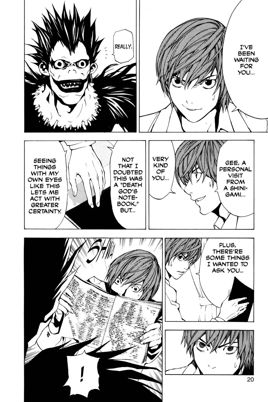 Death Note Chapter 1 - Page 21