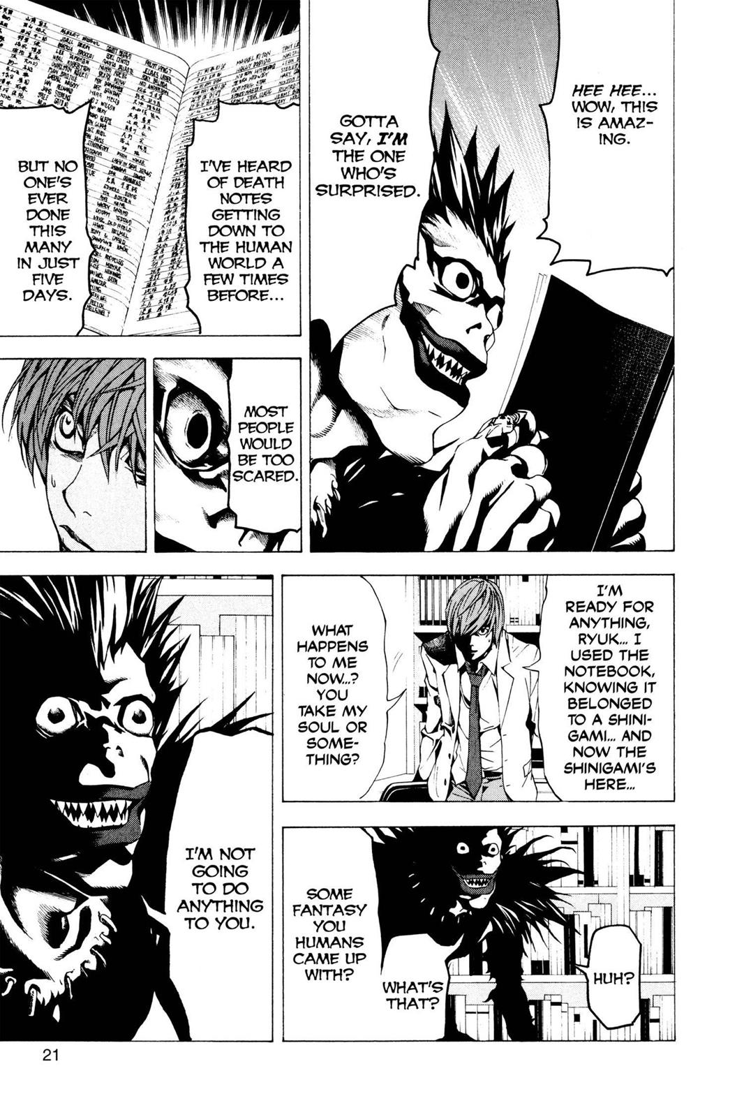 Death Note Chapter 1 - Page 22
