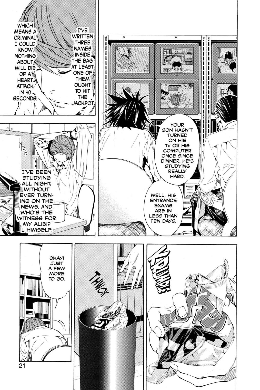 Death Note Chapter 17 - Page 22
